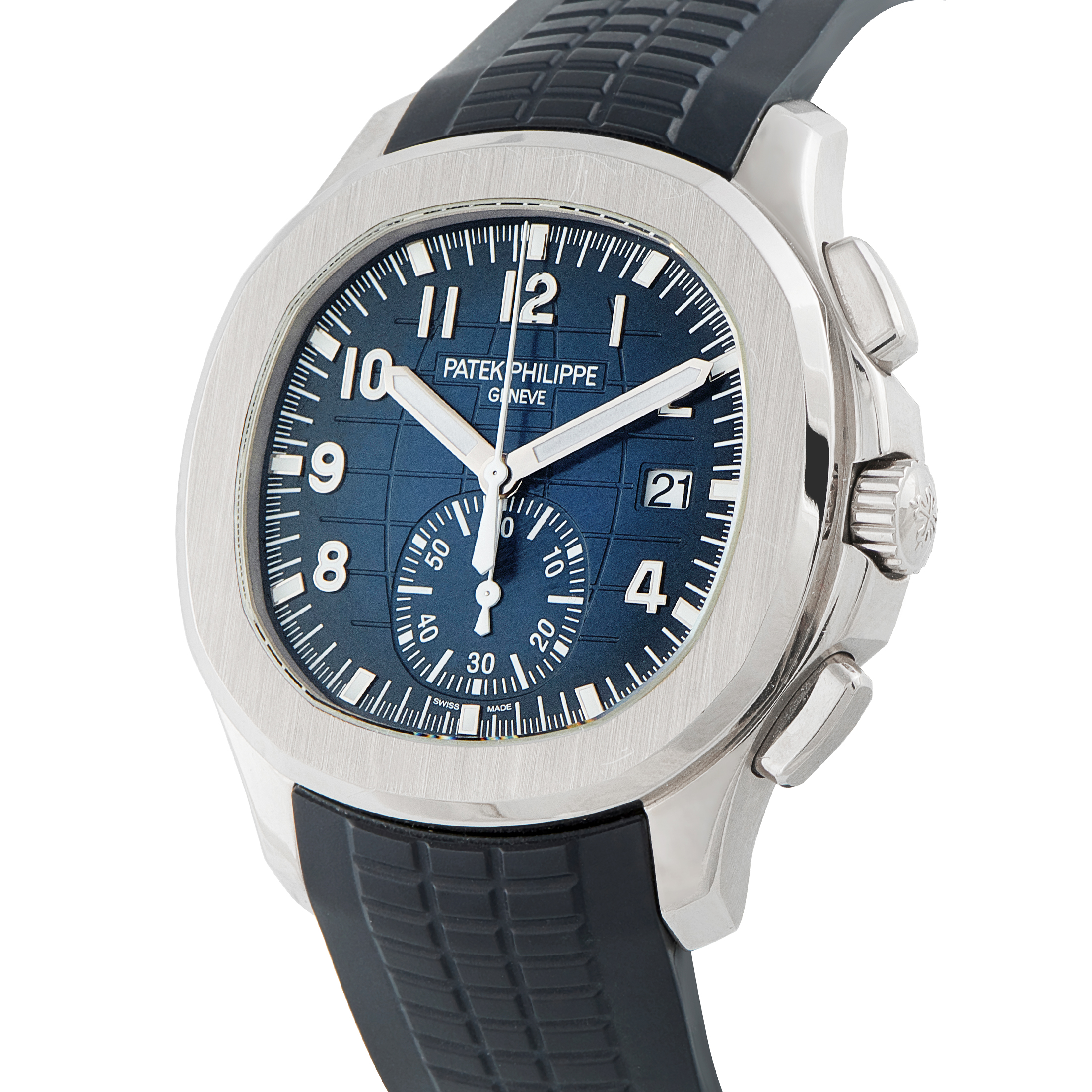Patek Philippe Aquanaut Chronograph White Gold Watch 5968G-001 - Image 2