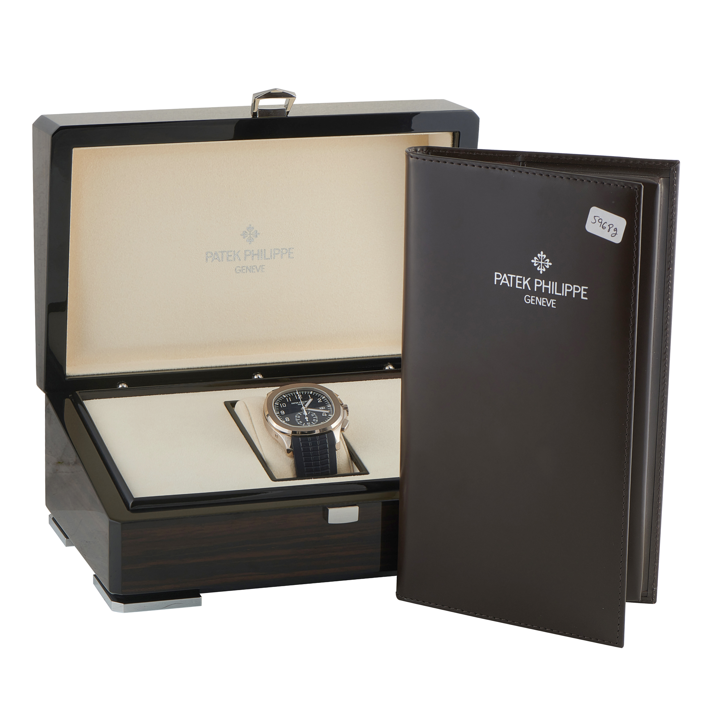 Patek Philippe Aquanaut Chronograph White Gold Watch 5968G-001 - Image 5