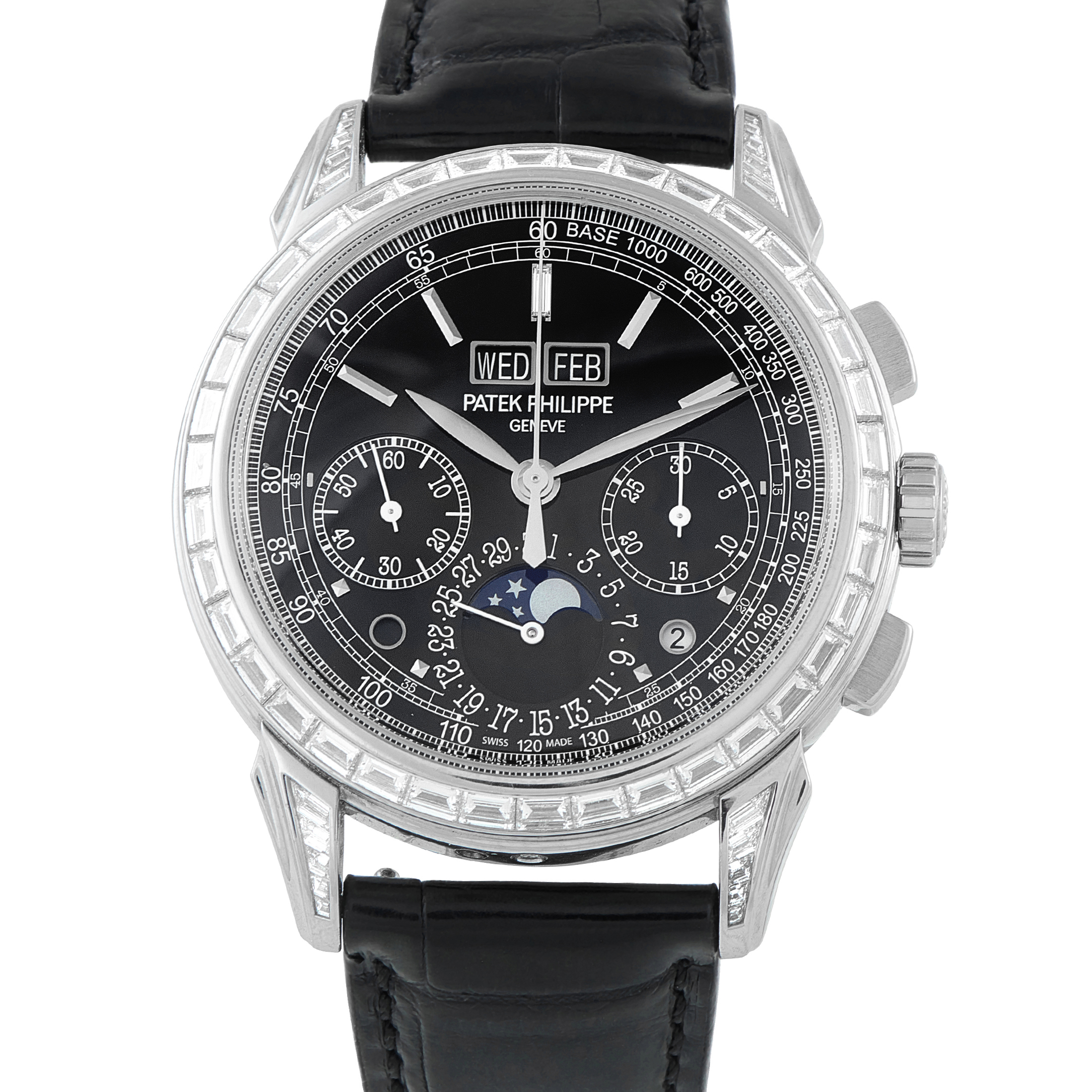 Patek Philippe Grand Complications Perpetual Calendar Chronograph Platinum Watch 5271P-010