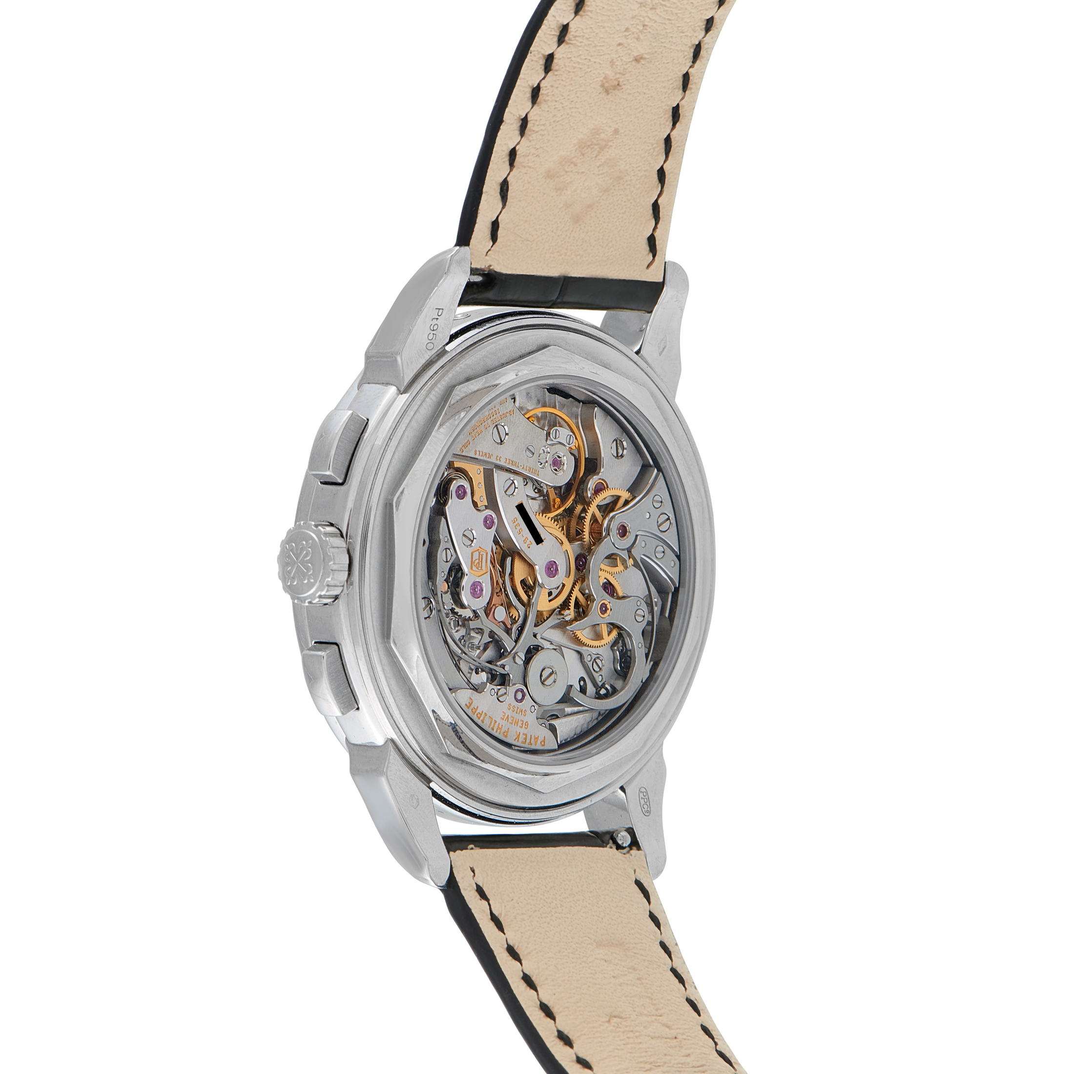 Patek Philippe Grand Complications Perpetual Calendar Chronograph Platinum Watch 5271P-010 - Image 3