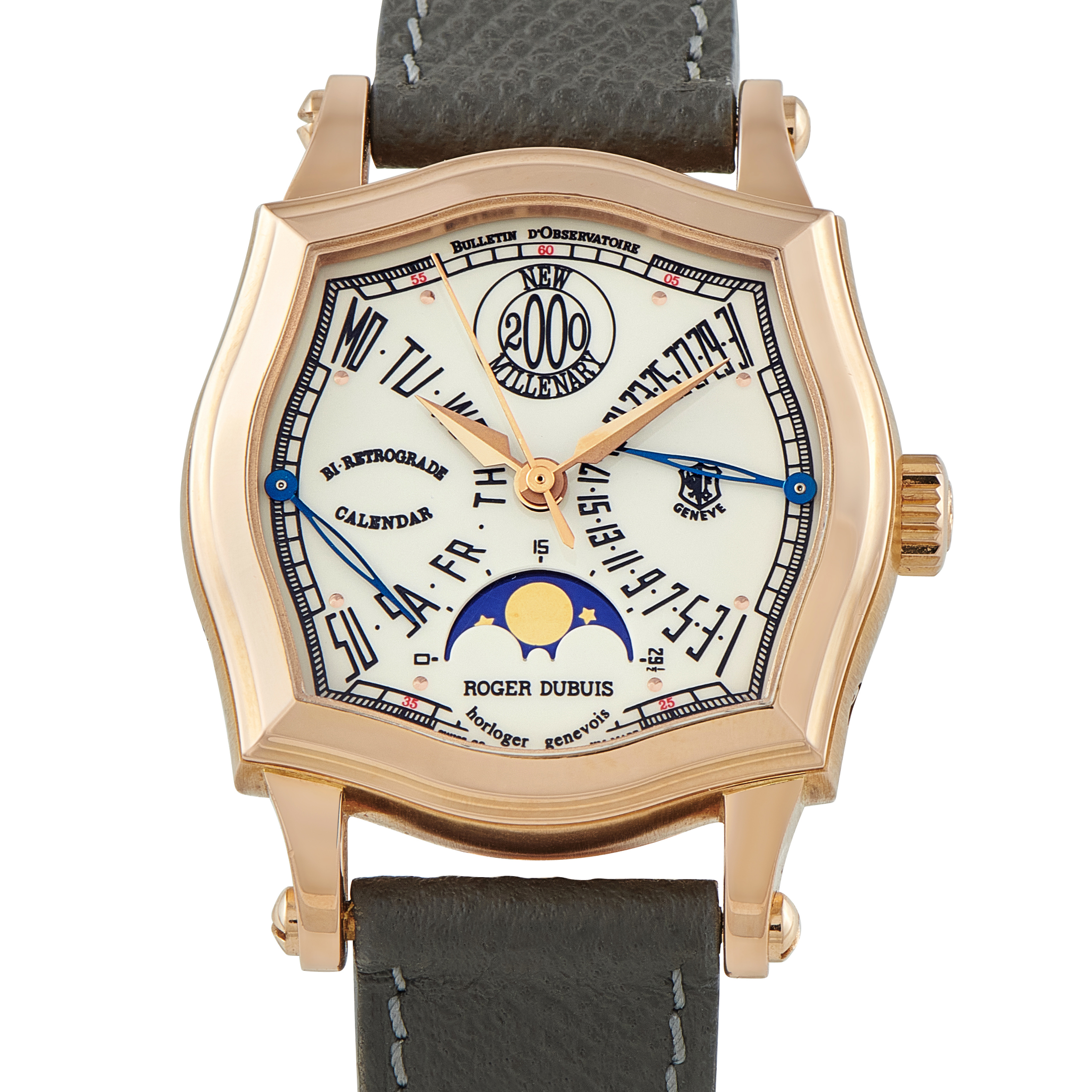 Roger Dubuis Sympathie Bi-Retrograde Calendar and Moonphase Rose