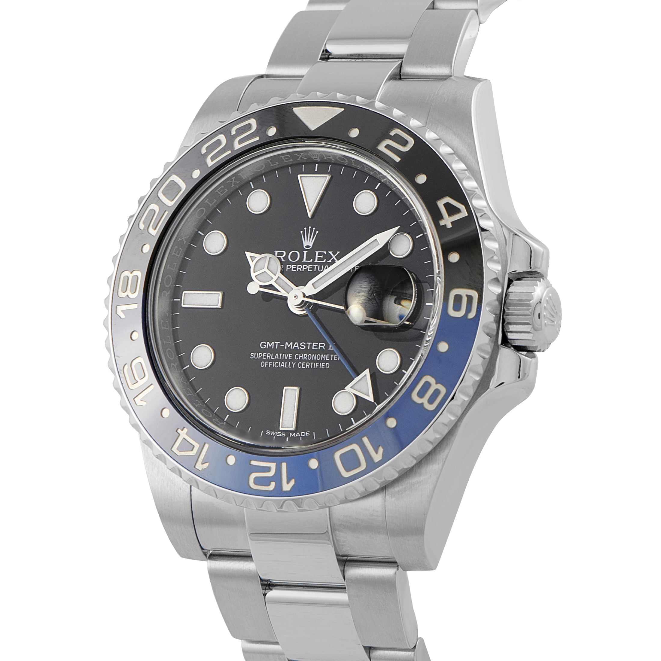 Rolex GMT-Master II Batman Steel Oyster Watch 116710BLNR - Image 2