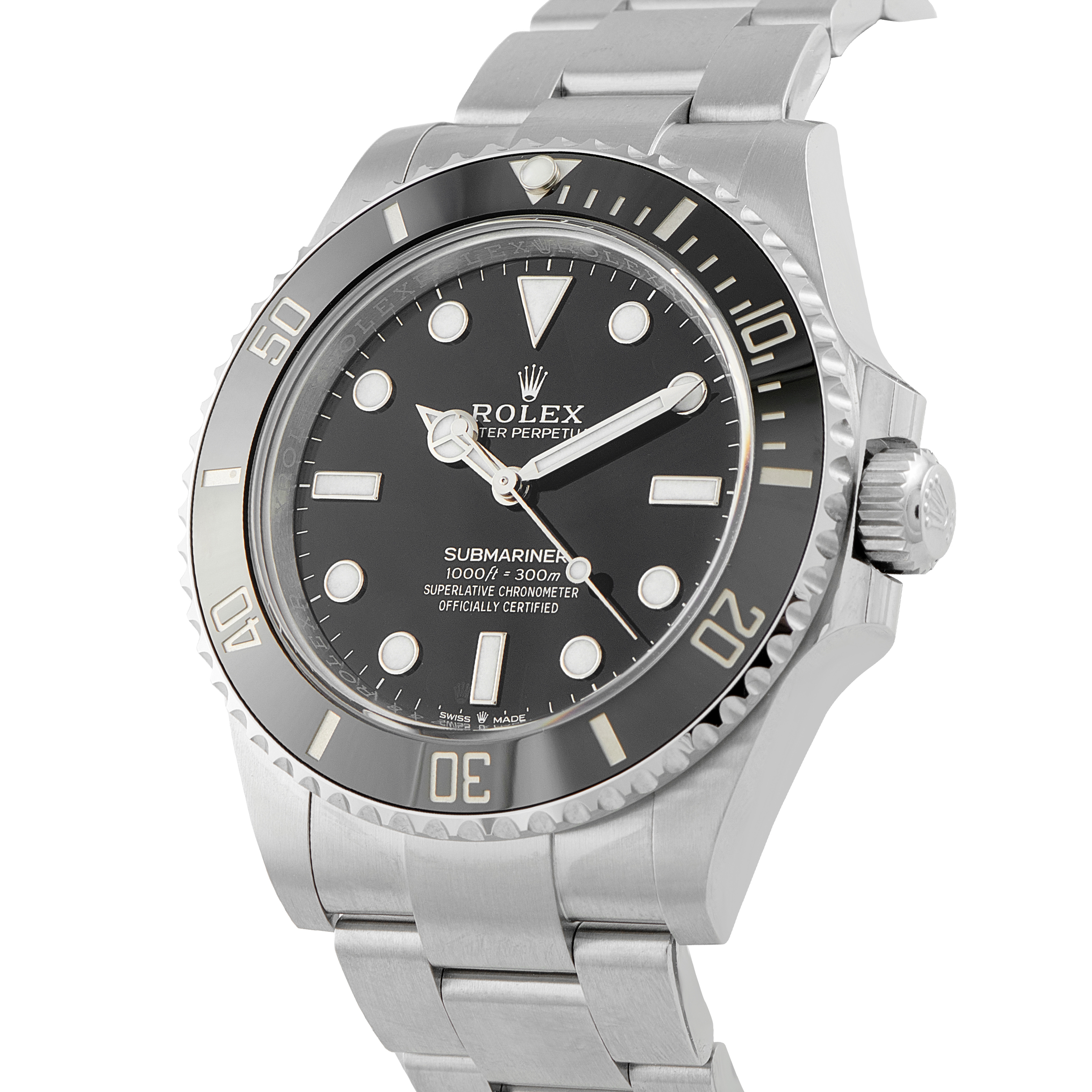 Rolex Submariner No Date Steel Watch 124060 - Image 2