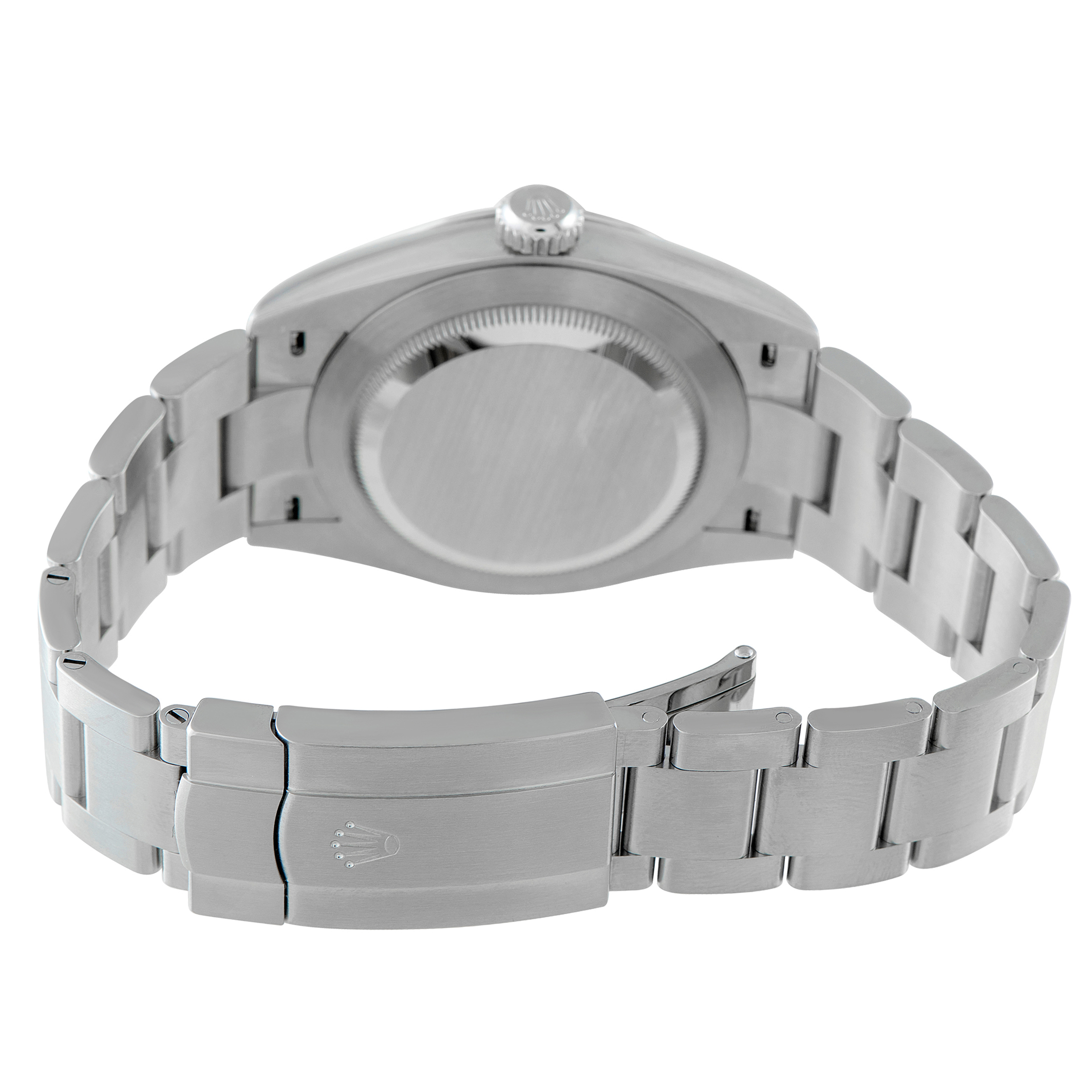 Rolex Oyster Perpetual 41 Med Blue Dial Steel Watch 134300 - Image 4