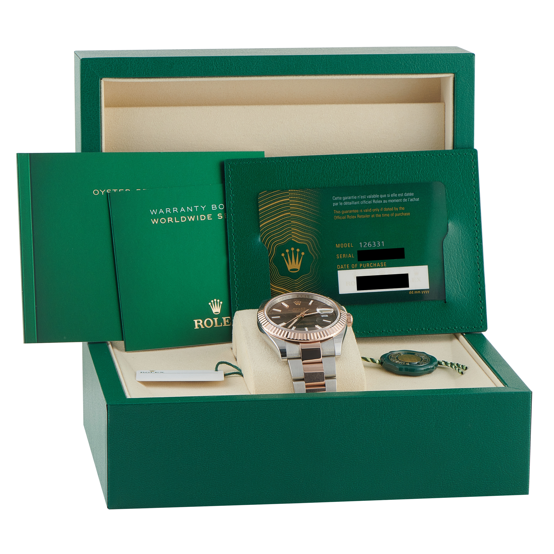 Rolex Datejust 41 Brown Dial Two-Tone Oyster Watch 126331 - Image 5