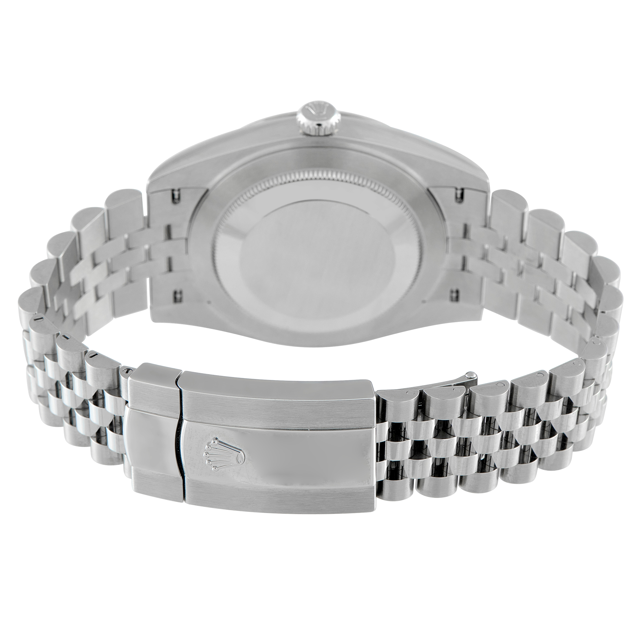 Rolex Datejust 41 Blue Roman Dial Steel Jubilee Watch 126334 - Image 4