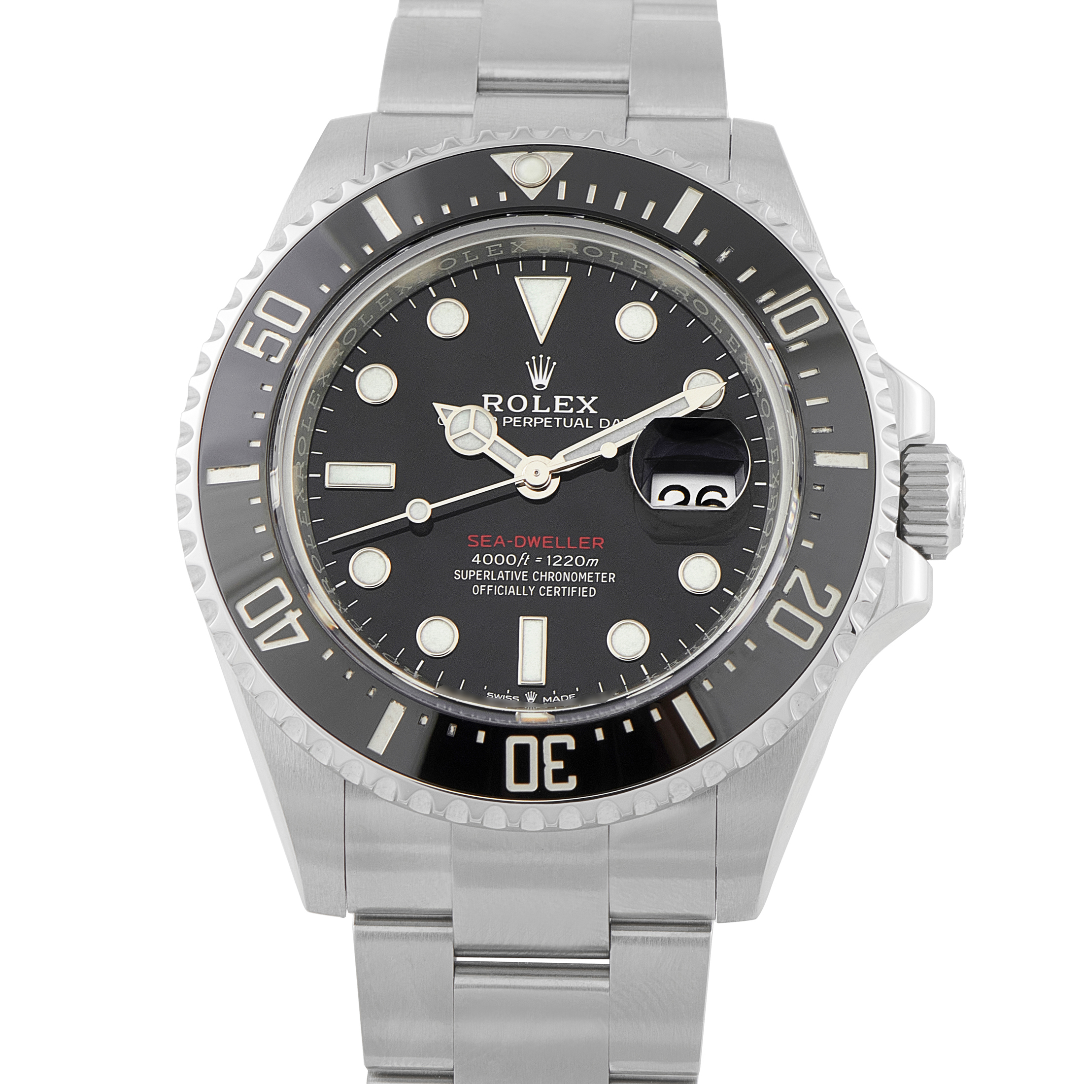 Rolex Sea-Dweller 43 Steel Watch 126600