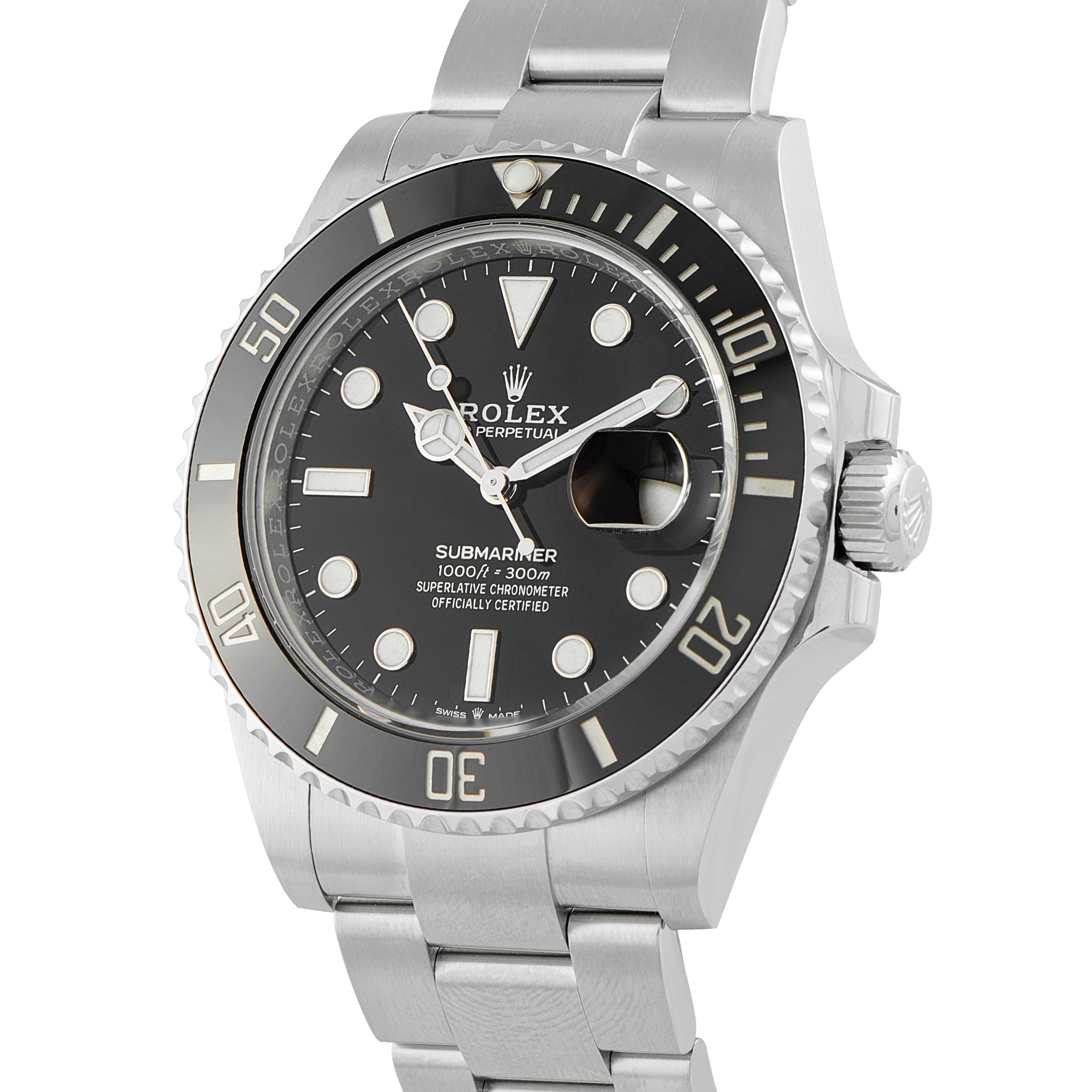 Rolex Submariner Date Black Dial Steel Watch 126610LN - Image 2