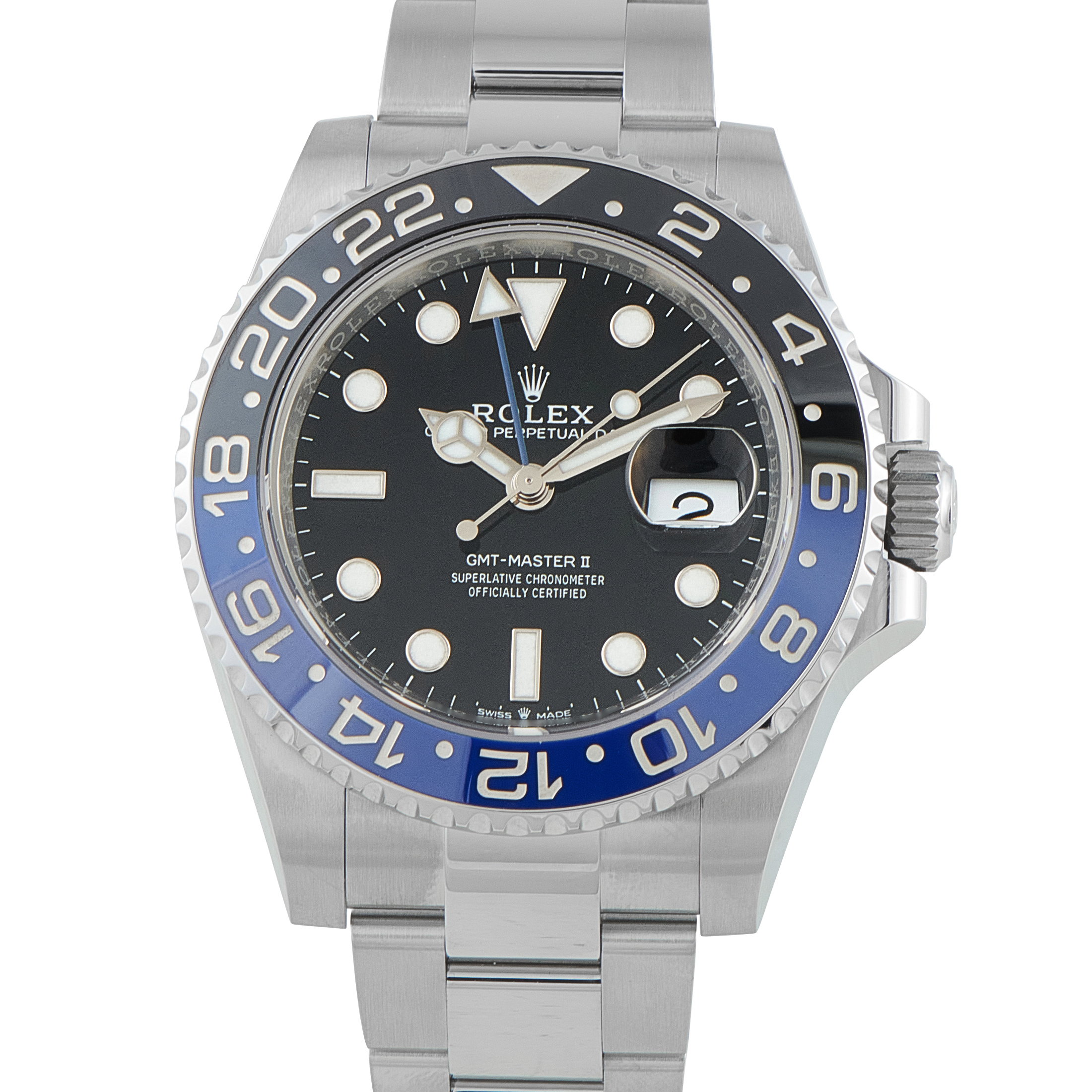 Rolex GMT-Master II Batman Watch 126710BLNR