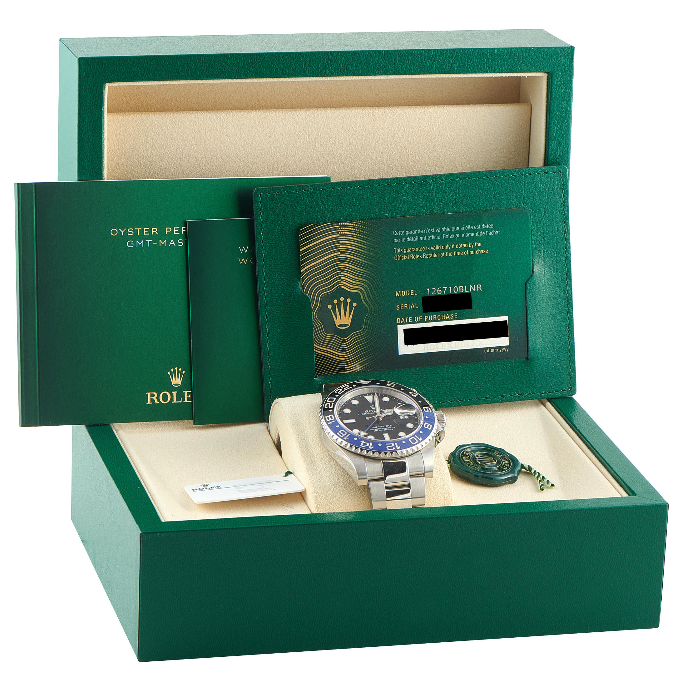 Rolex GMT-Master II Batman Watch 126710BLNR - Image 5