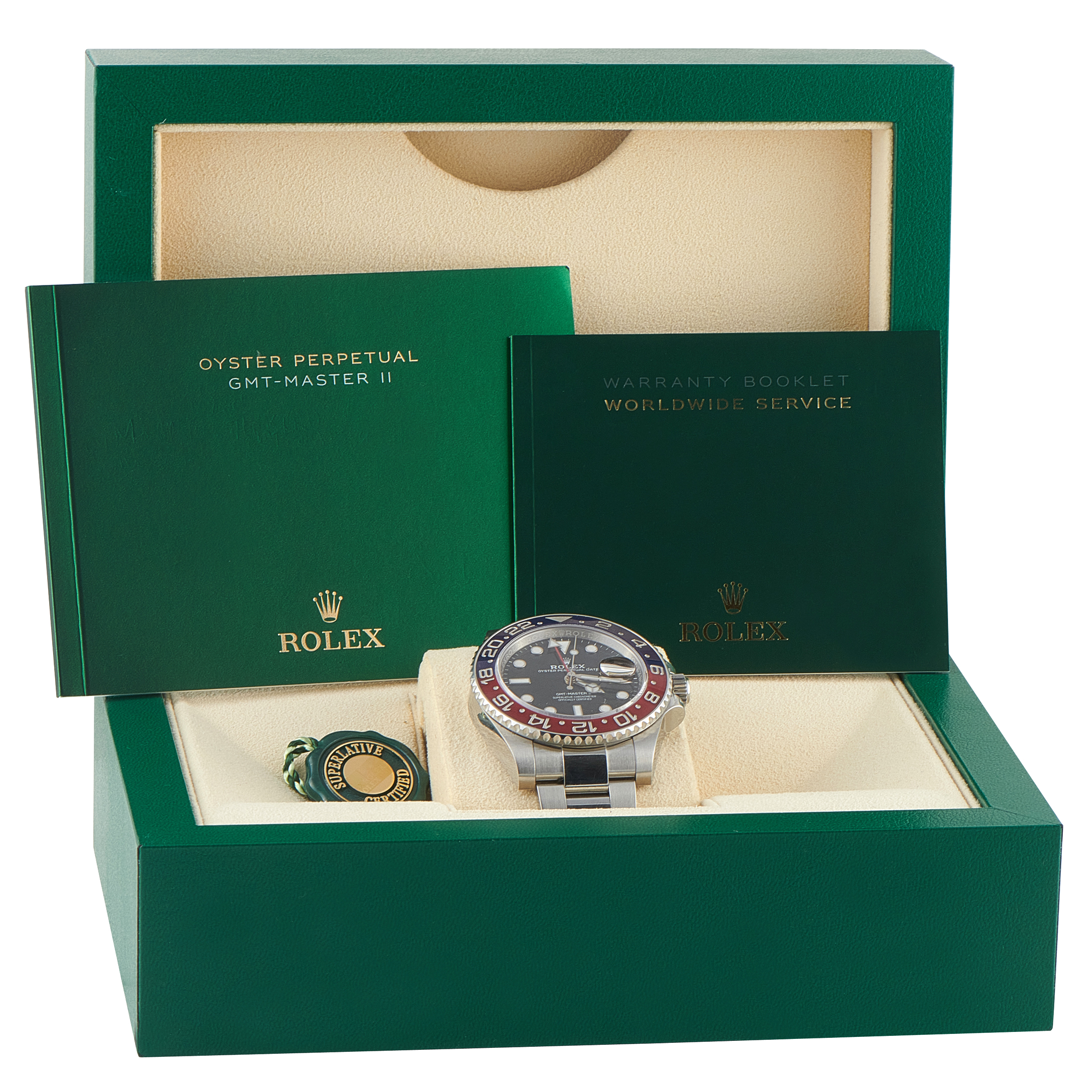 Rolex GMT-Master II Pepsi Steel Oyster Watch 126710BLRO - Image 5