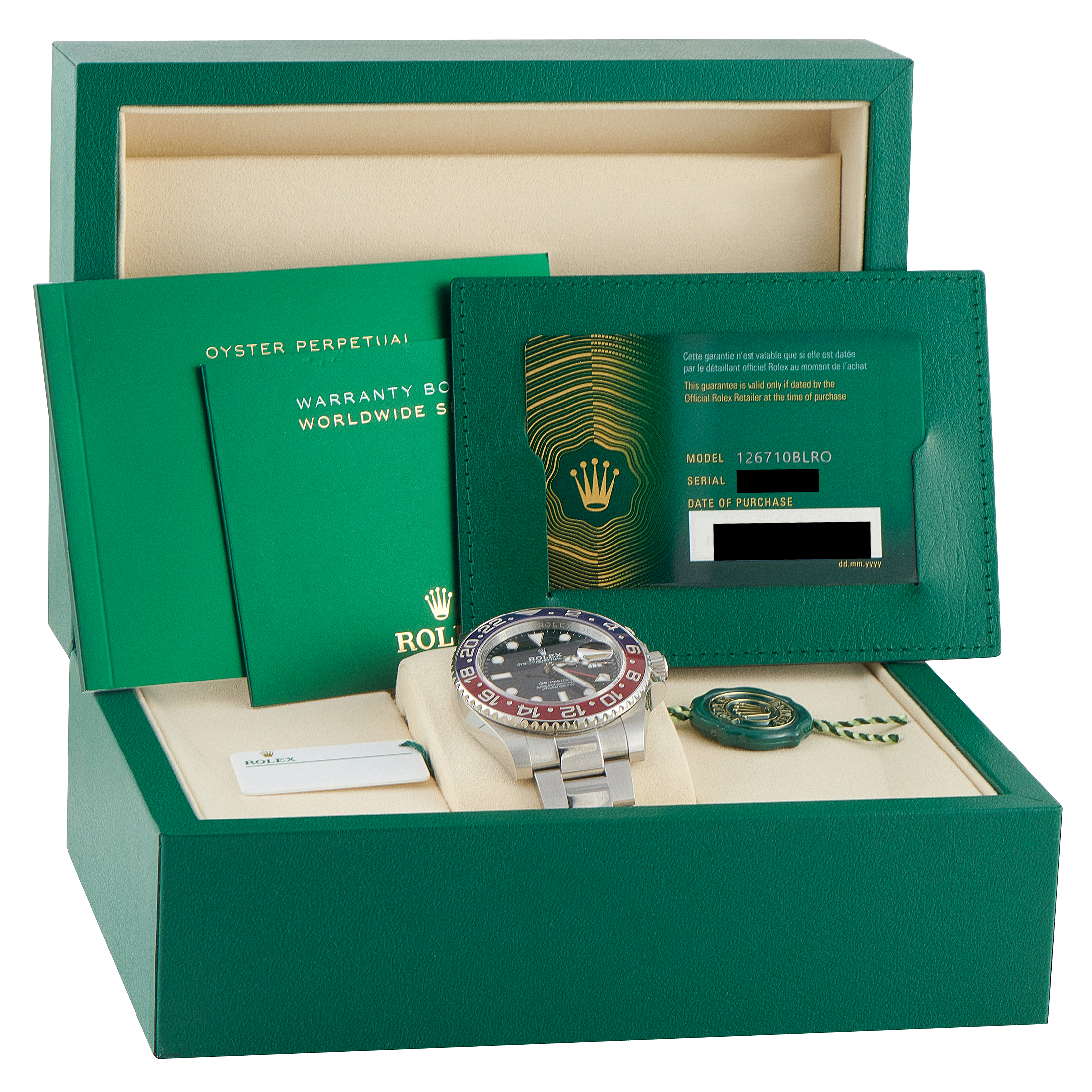 Rolex GMT-Master II Pepsi Steel Oyster Watch 126710BLRO - Image 5