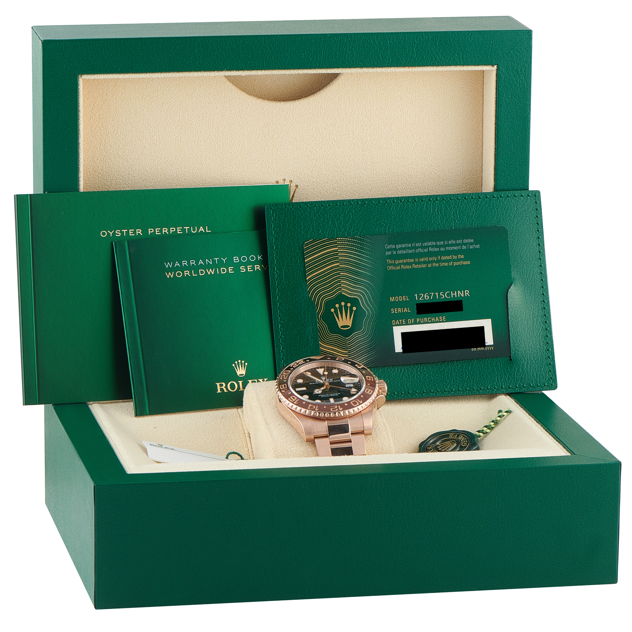 Rolex GMT-Master II Root Beer Everose Gold Oyster Watch 126715CHNR - Image 5