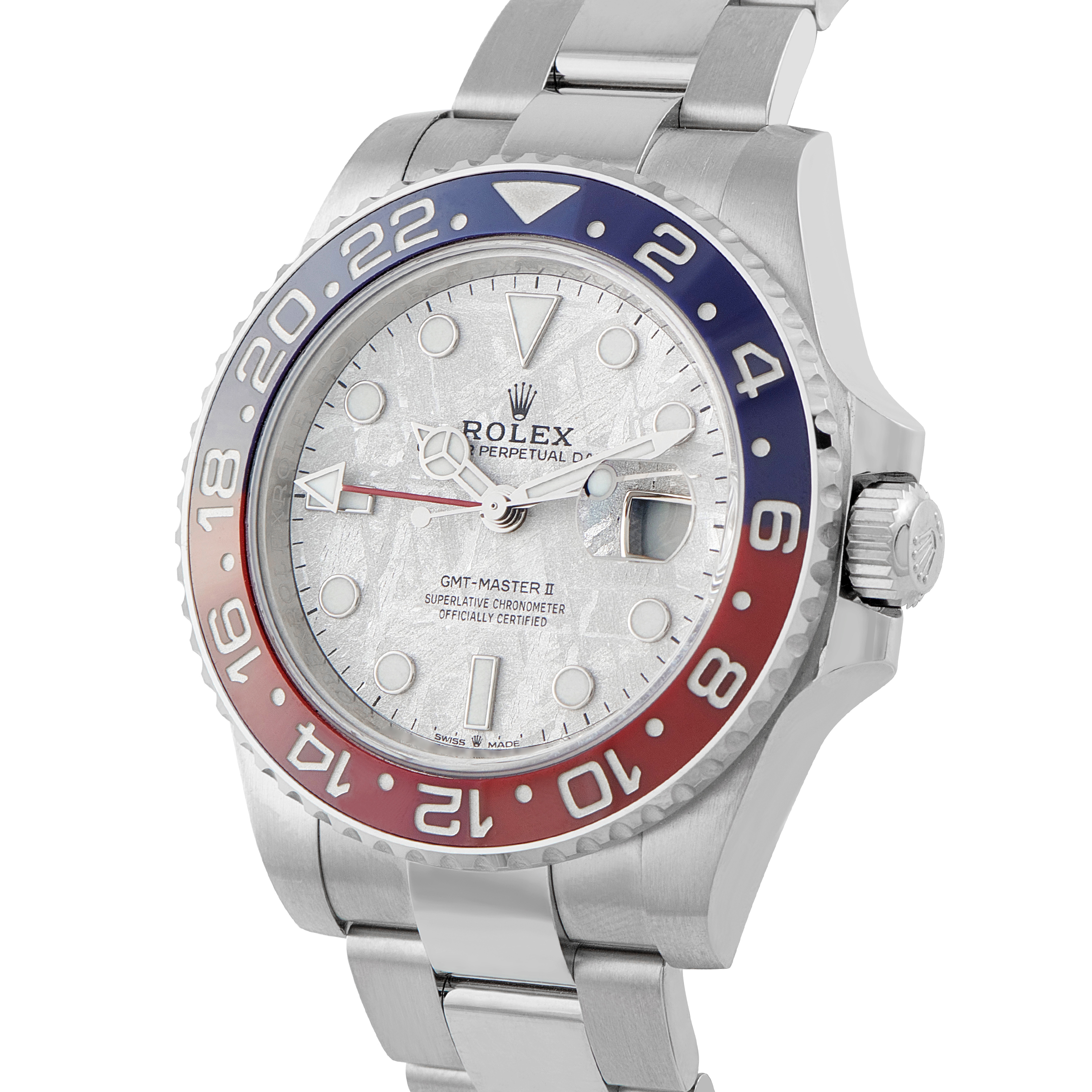 Rolex GMT-Master II Meteorite Dial White Gold Oyster Watch 126719BLRO - Image 2