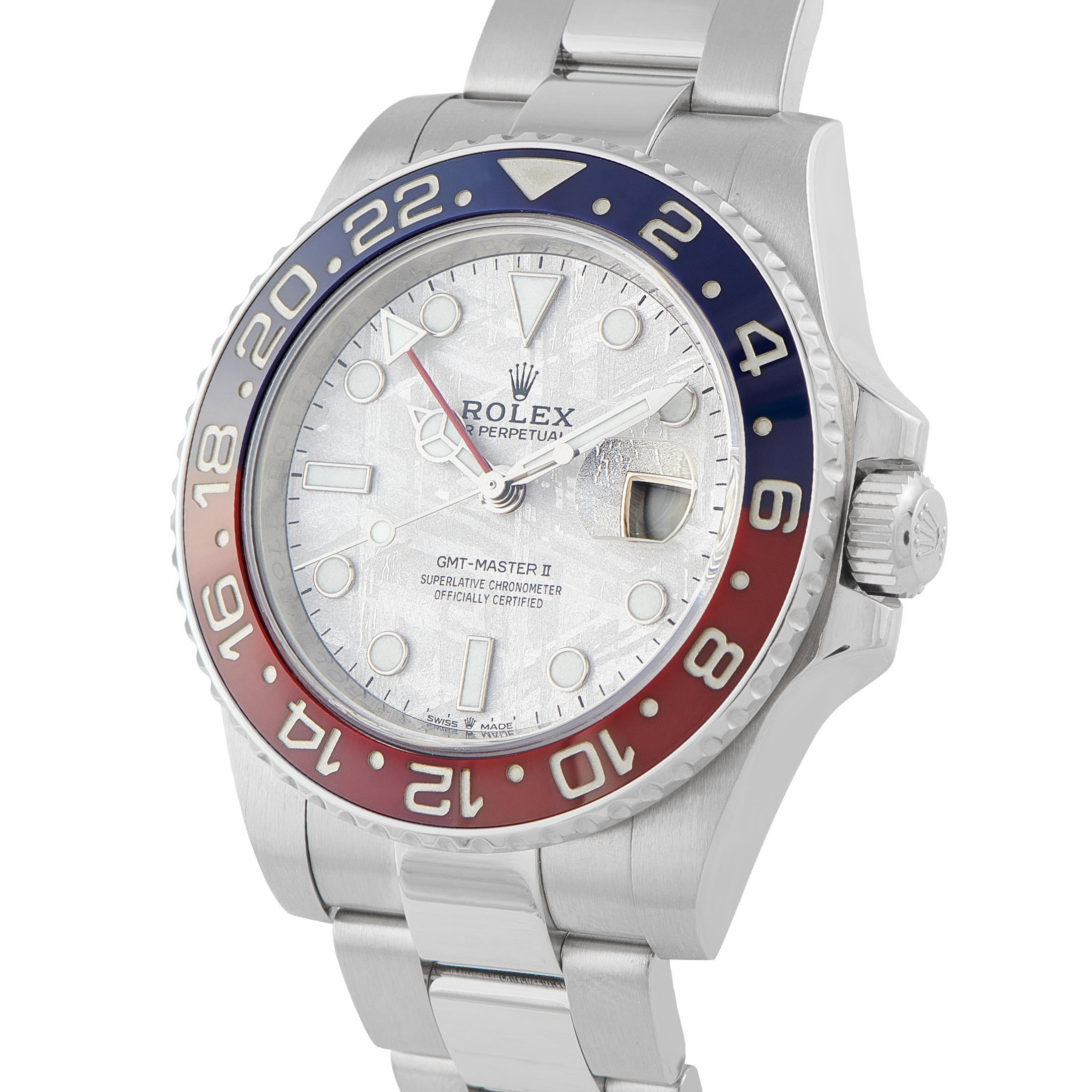 Rolex GMT-Master II Meteorite Dial White Gold Oyster Watch 126719BLRO - Image 2