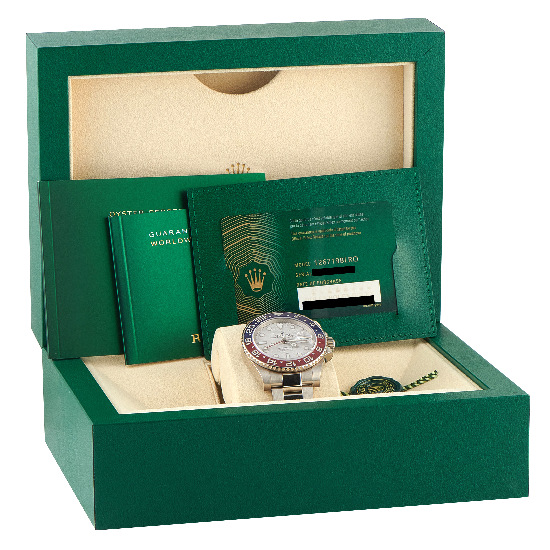 Rolex GMT-Master II Meteorite Dial White Gold Oyster Watch 126719BLRO - Image 5