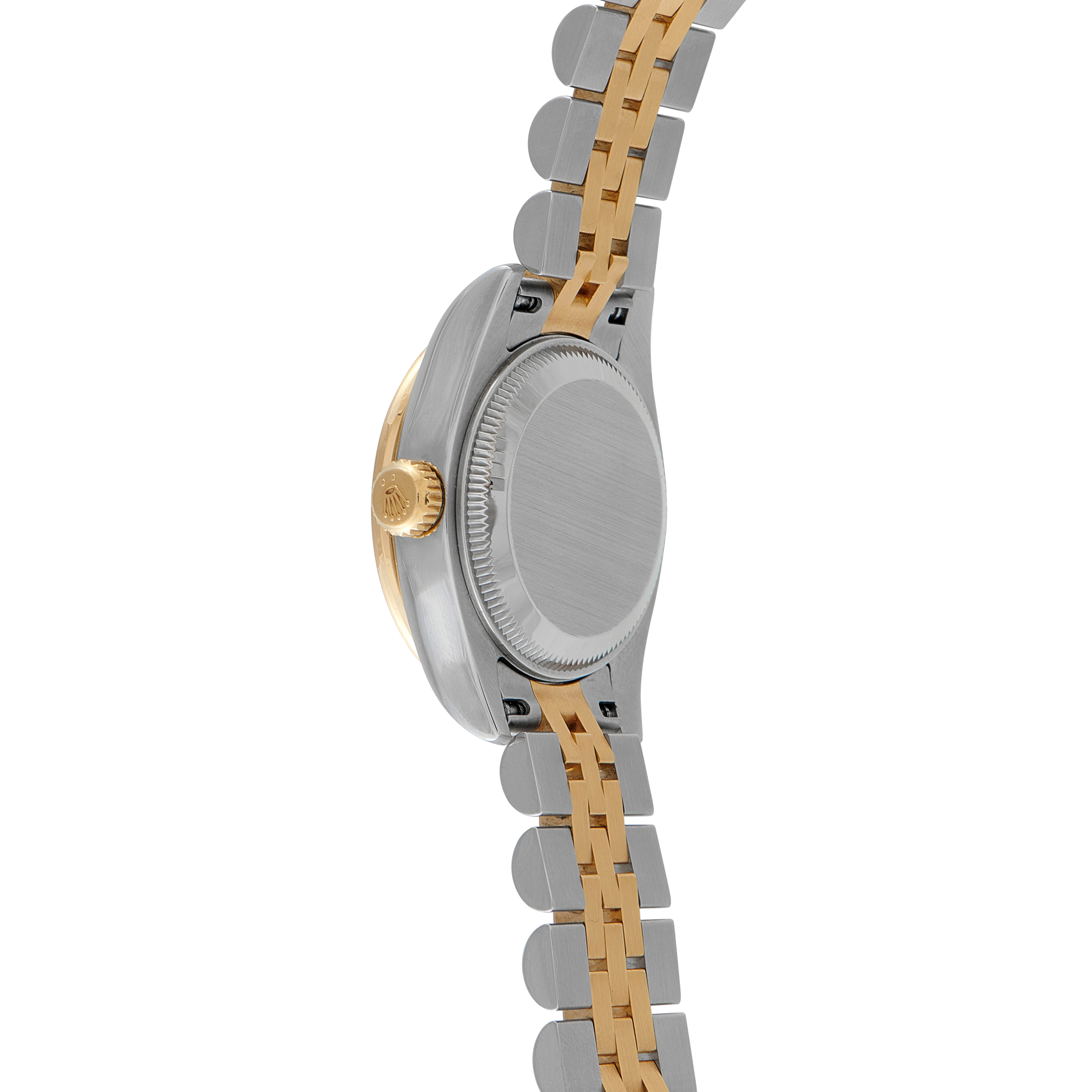 Rolex Lady-Datejust Gold Crystal Diamond Dial Two-Tone Jubilee Watch 179383 - Image 3