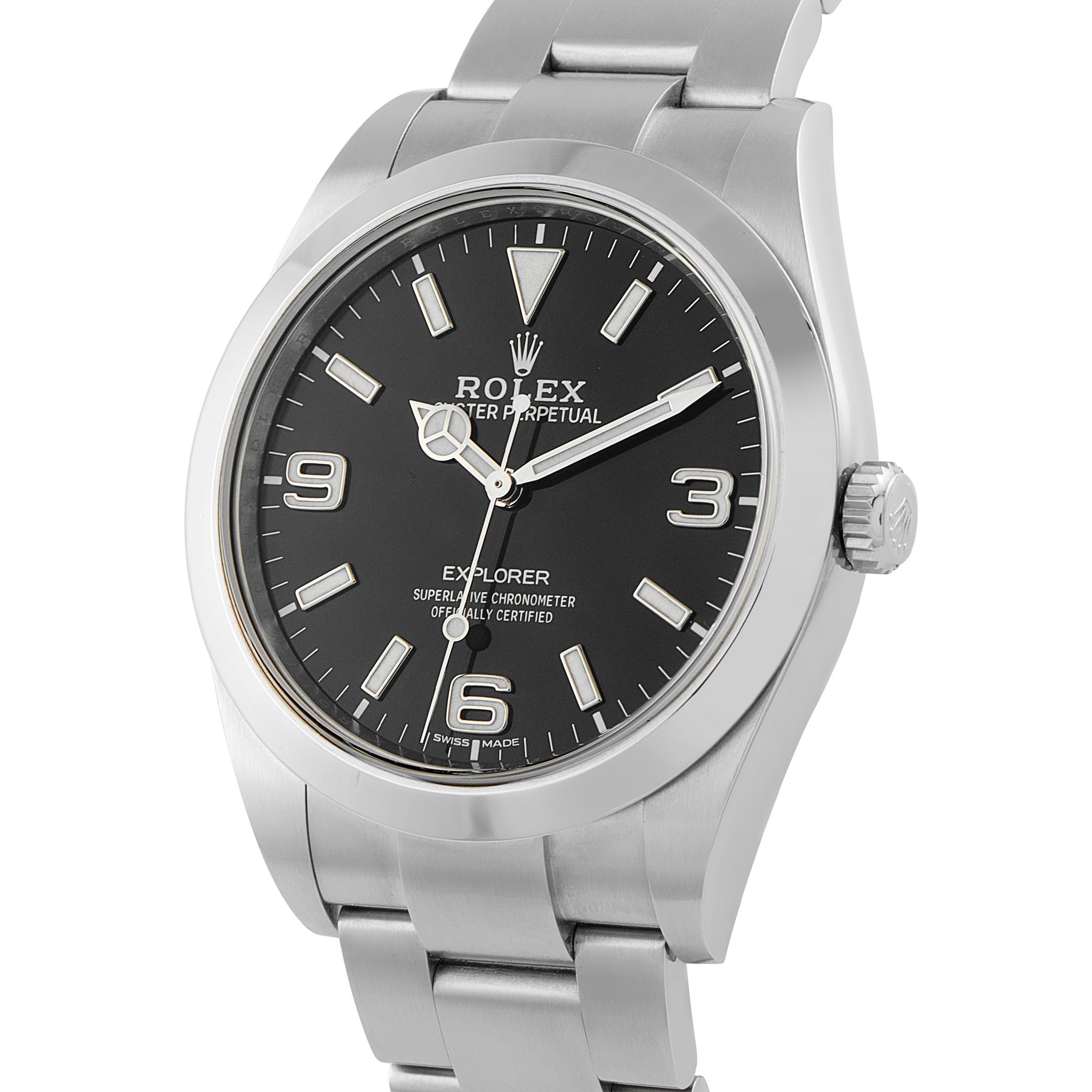 Rolex Explorer Steel Watch 214270 - Image 2