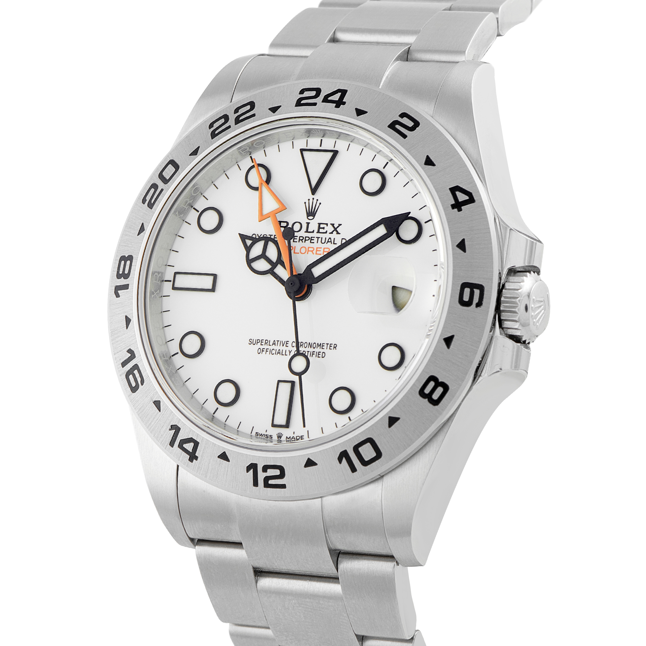 Rolex Explorer II White Polar Dial Steel Watch 226570 - Image 2