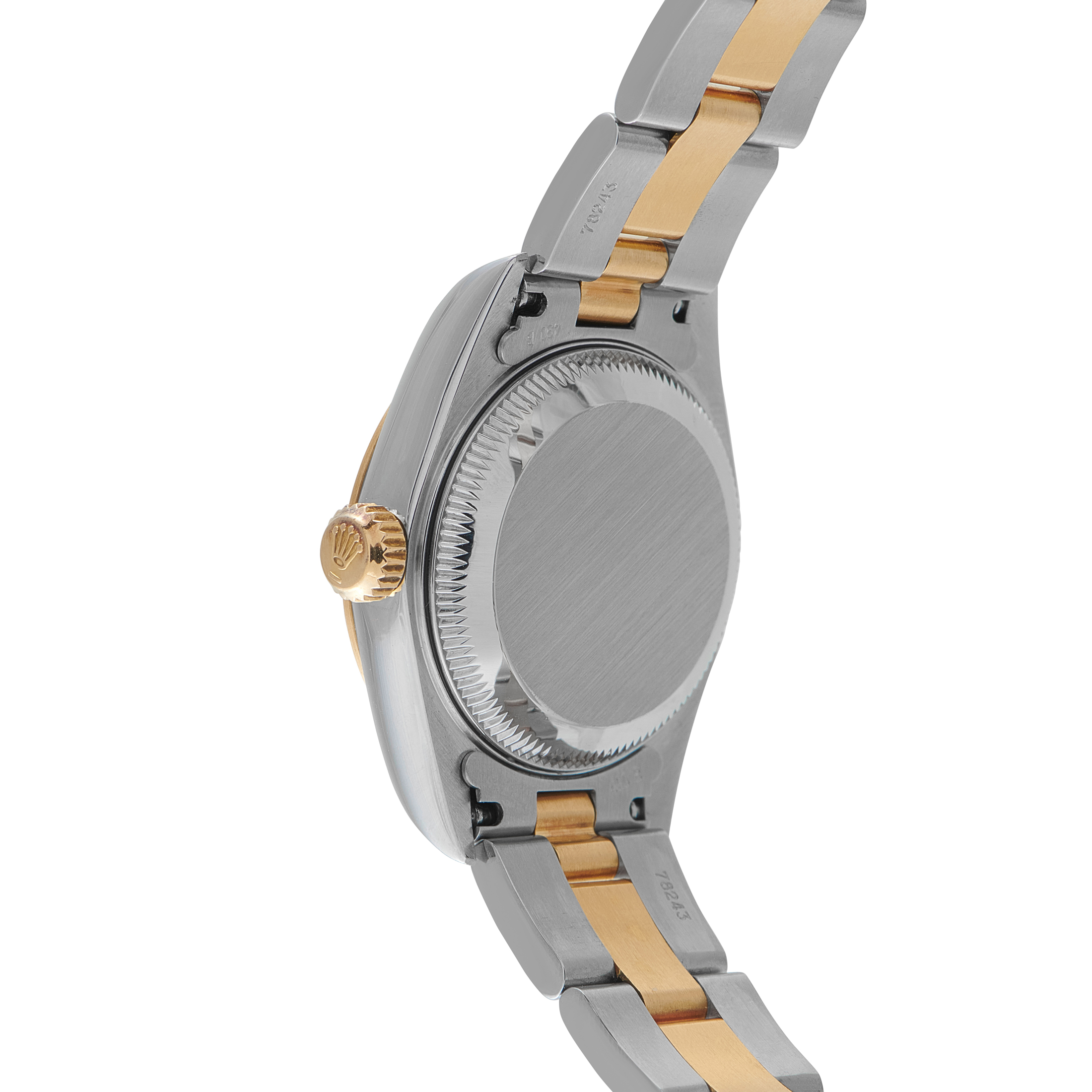 Rolex Lady-Datejust Slate Roman Dial Two-Tone Oyster Watch 79163 - Image 3