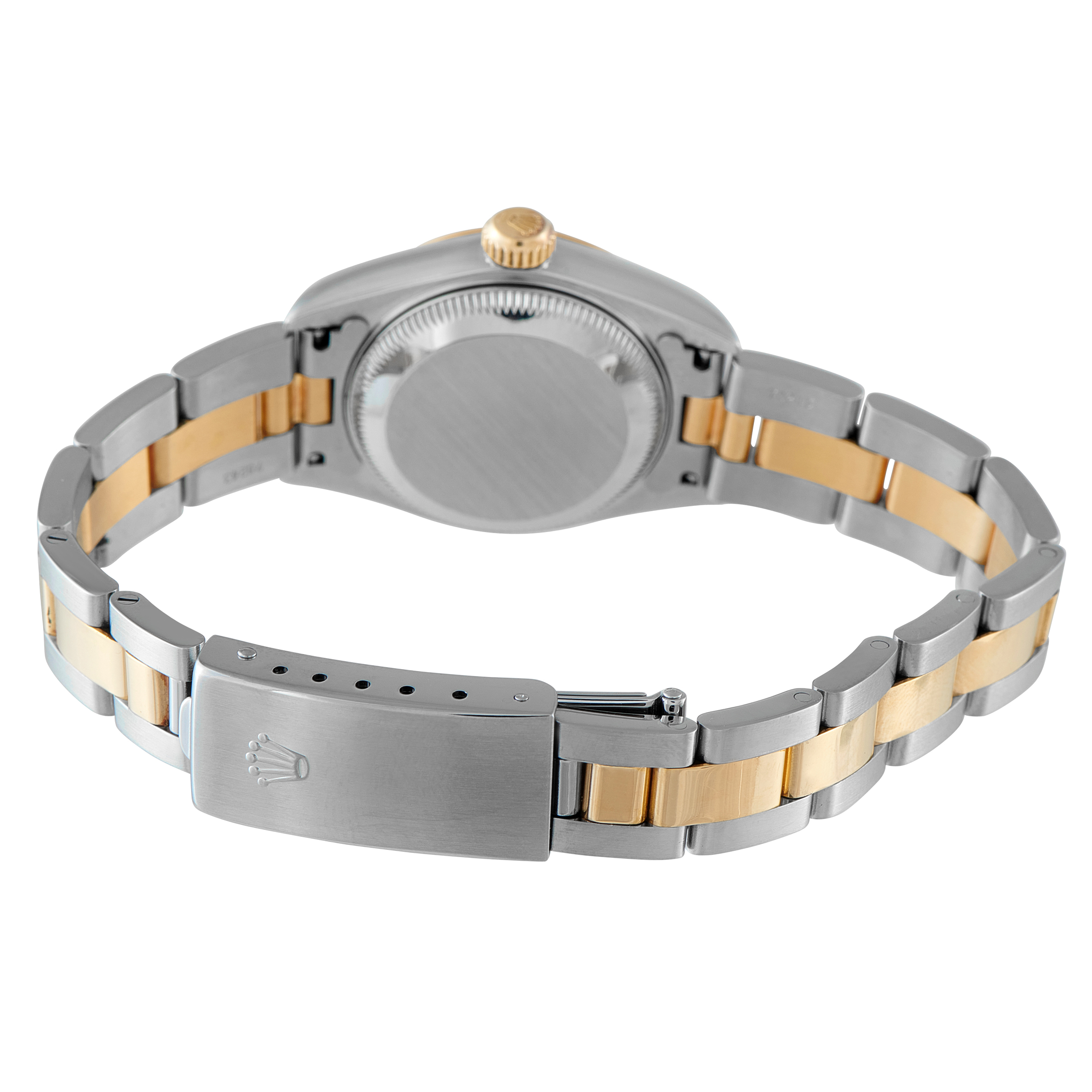 Rolex Lady-Datejust Slate Roman Dial Two-Tone Oyster Watch 79163 - Image 4