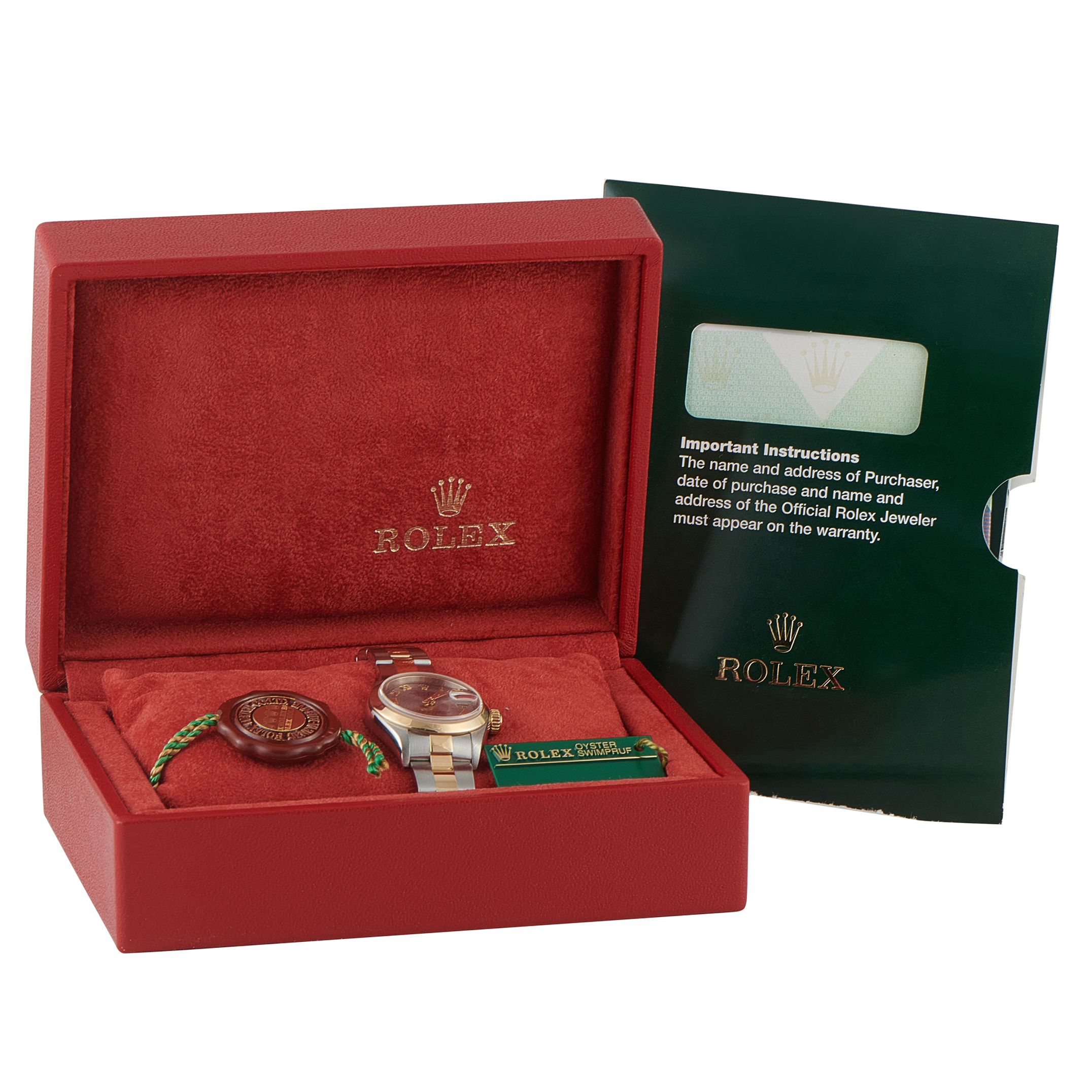 Rolex Lady-Datejust Slate Roman Dial Two-Tone Oyster Watch 79163 - Image 5