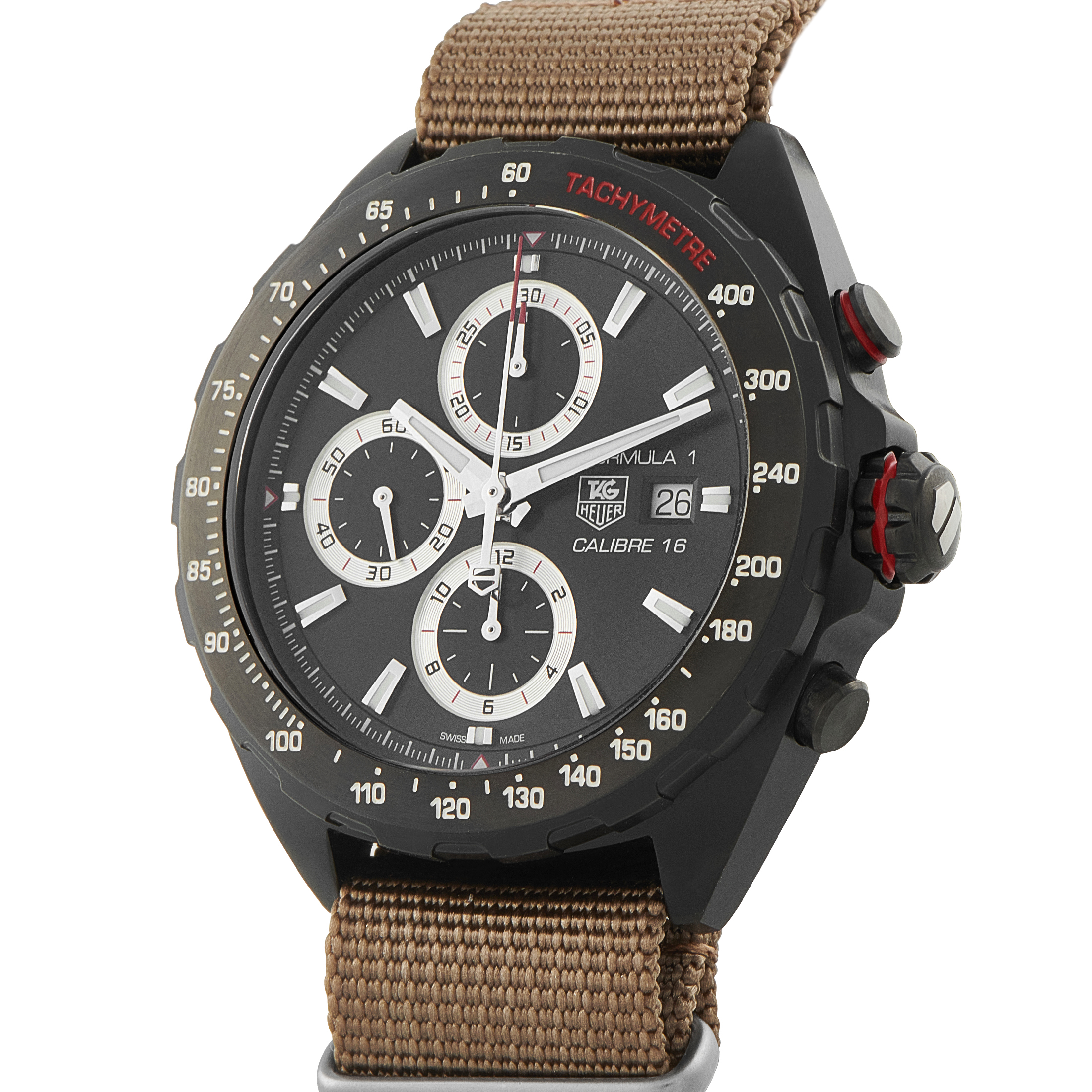 Tag Heuer Formula 1 Chronograph Black PVD Steel Watch CAZ2011.FT8024 - Image 2