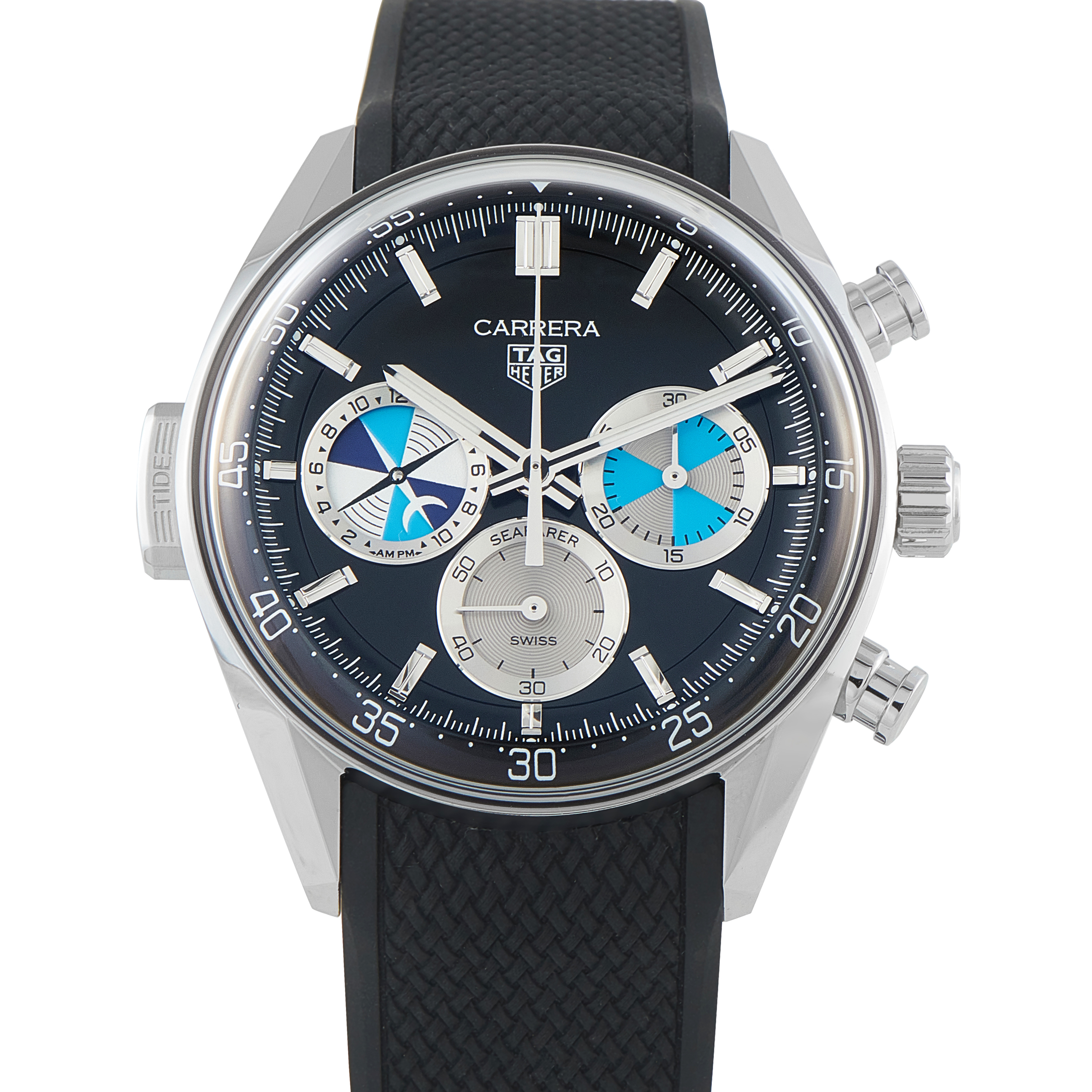 Tag Heuer Carrera Chronograph Seafarer x Hodinkee Steel Watch CBS2014.FT6293