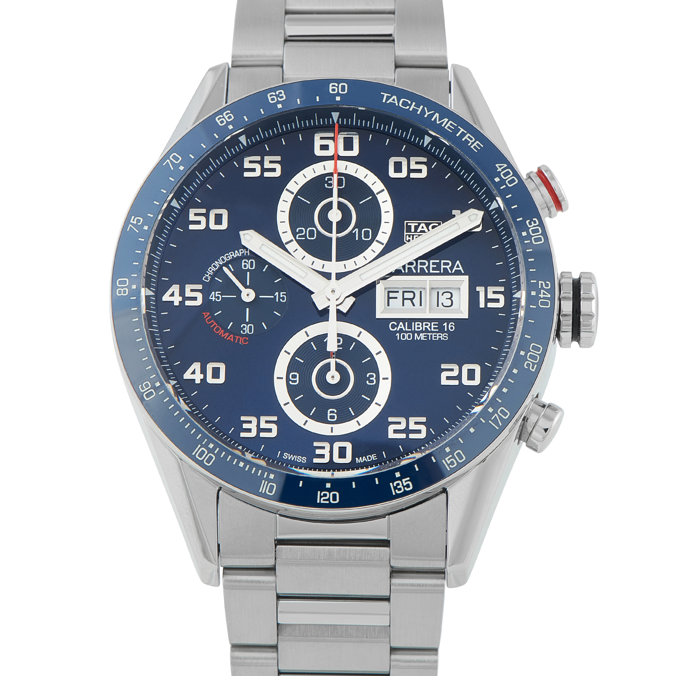 Tag Heuer Carrera Steel Watch CV2A1V.BA0738