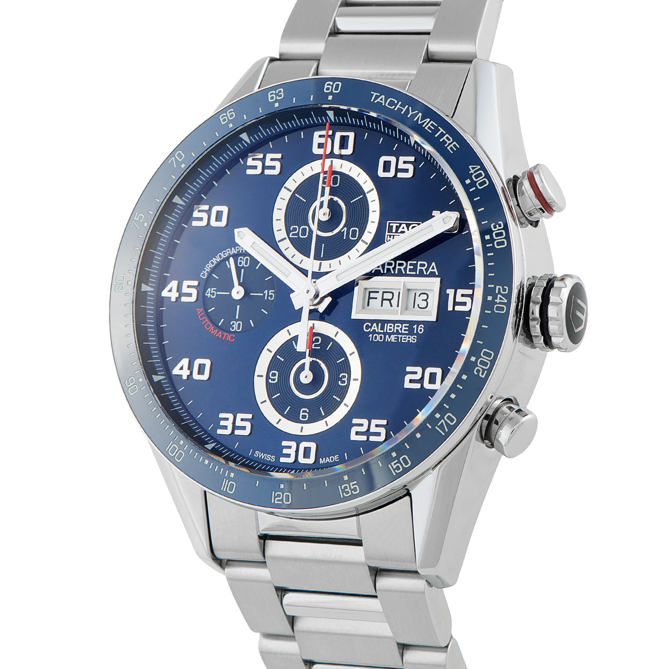 Tag Heuer Carrera Steel Watch CV2A1V.BA0738 - Image 2