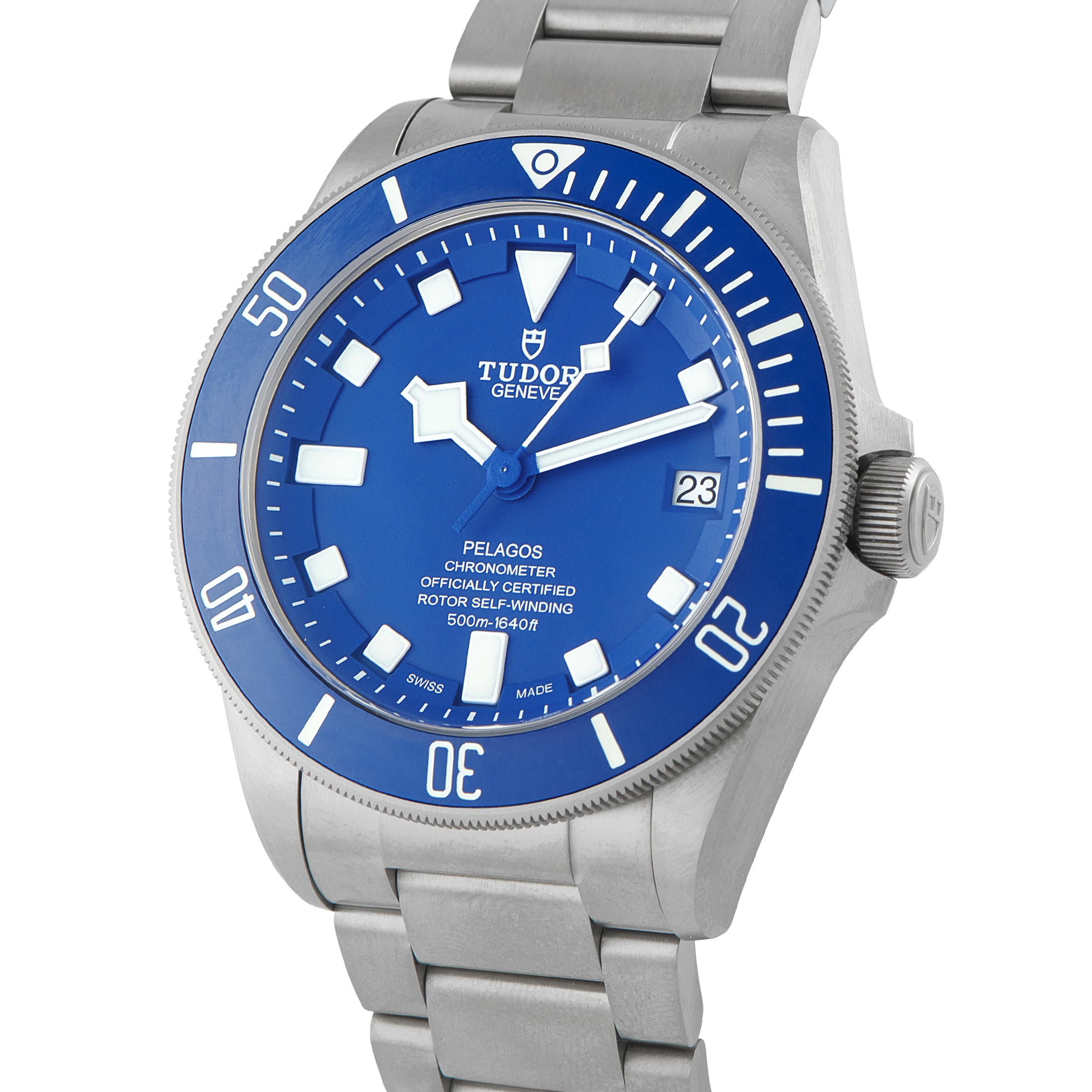 Tudor Pelagos Blue Dial Titanium Watch 25600TB - Image 2