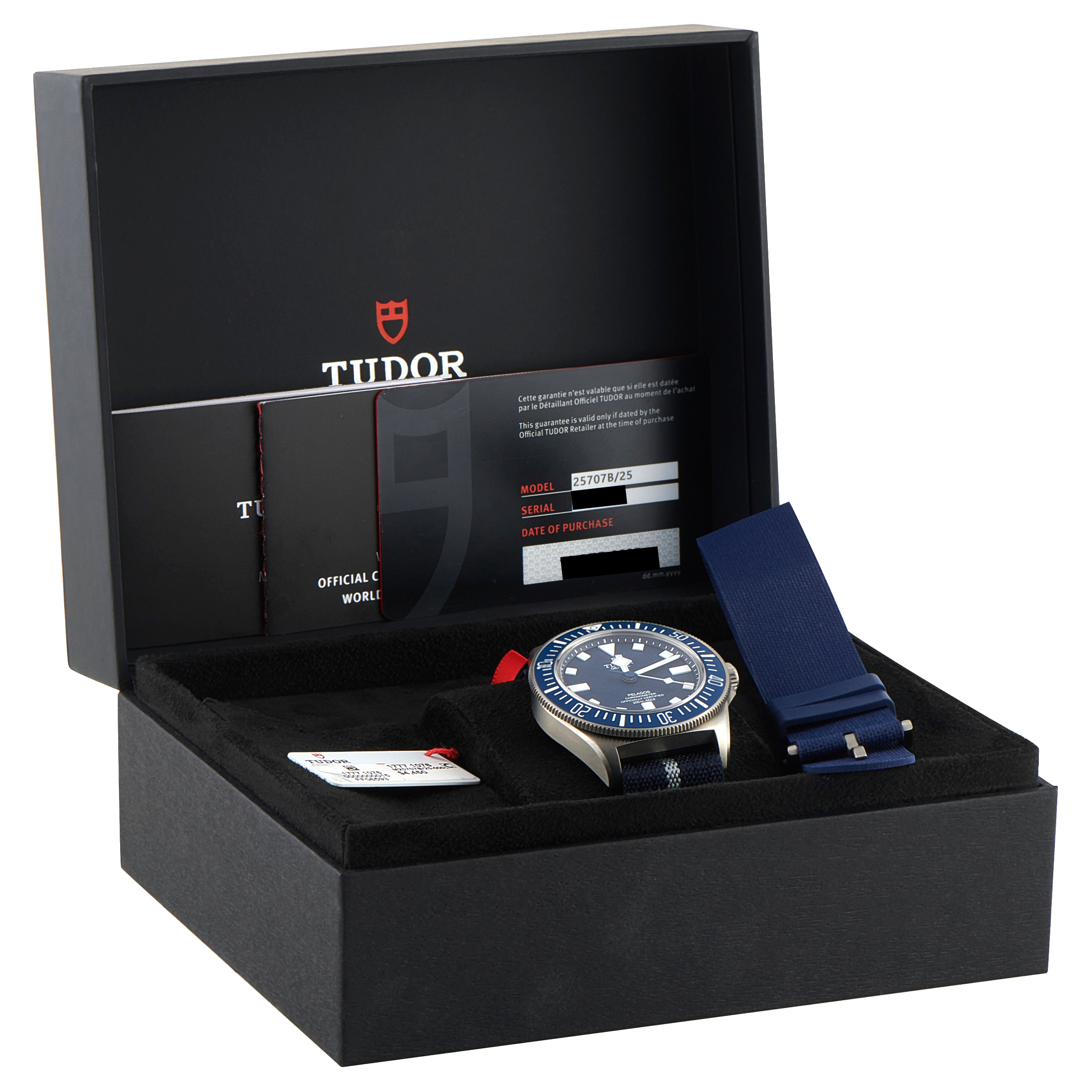 Tudor Pelagos FXD Blue Dial Titanium Watch 25707B - Image 5