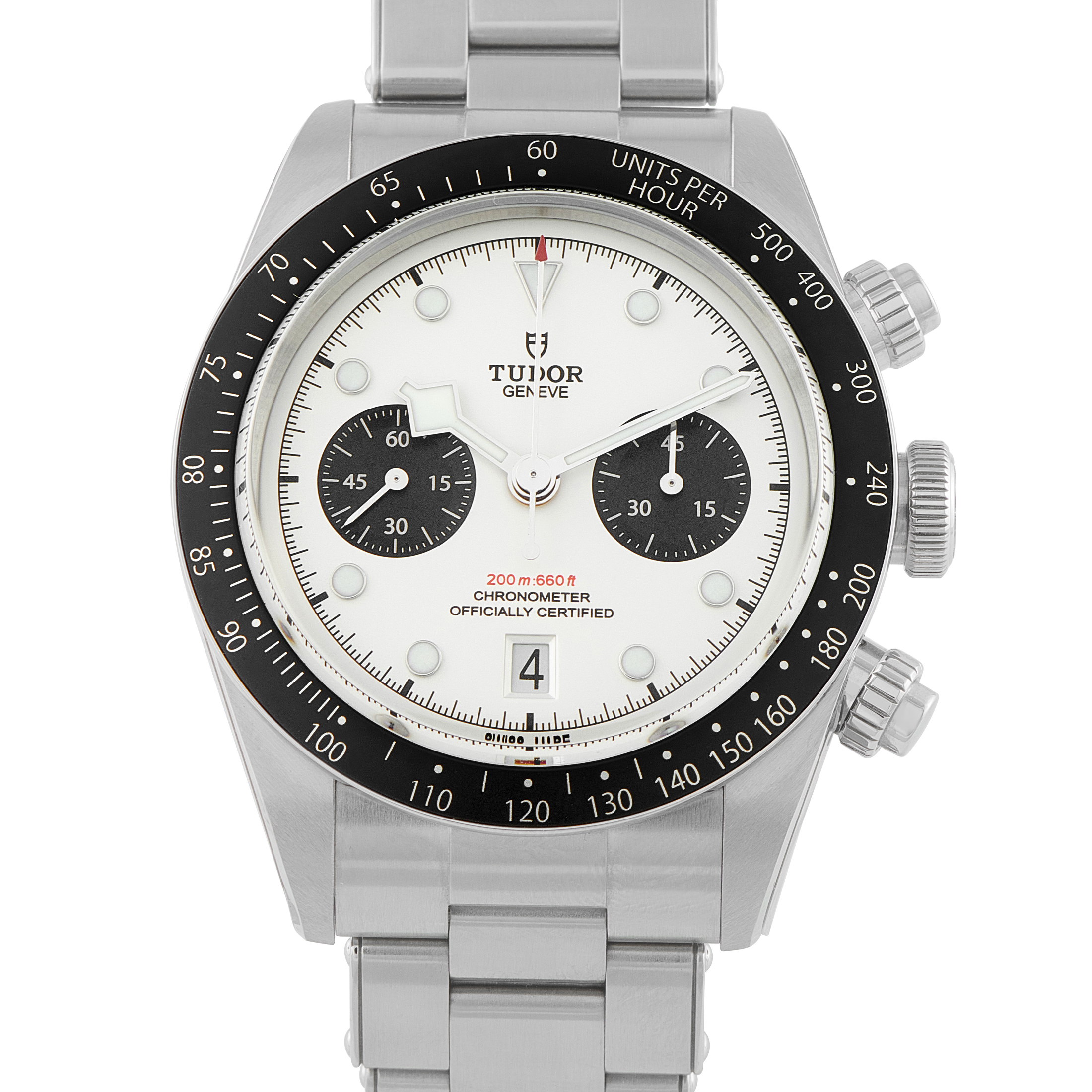 Tudor Black Bay Chrono Panda Dial Steel Watch 79360N - 41 mm