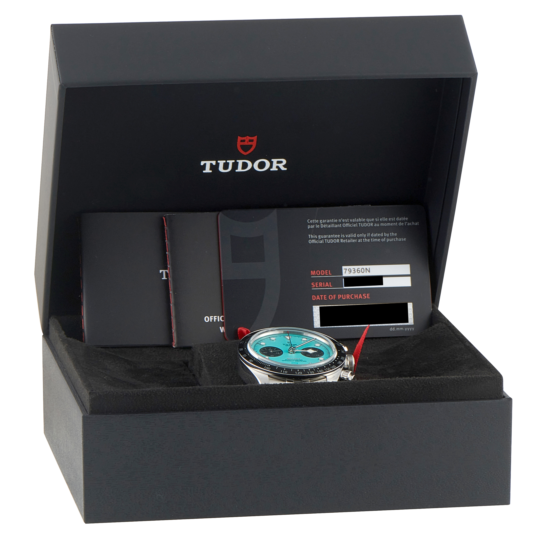 Tudor Black Bay Chrono Turquoise Dial Steel Watch 79360 - Image 5