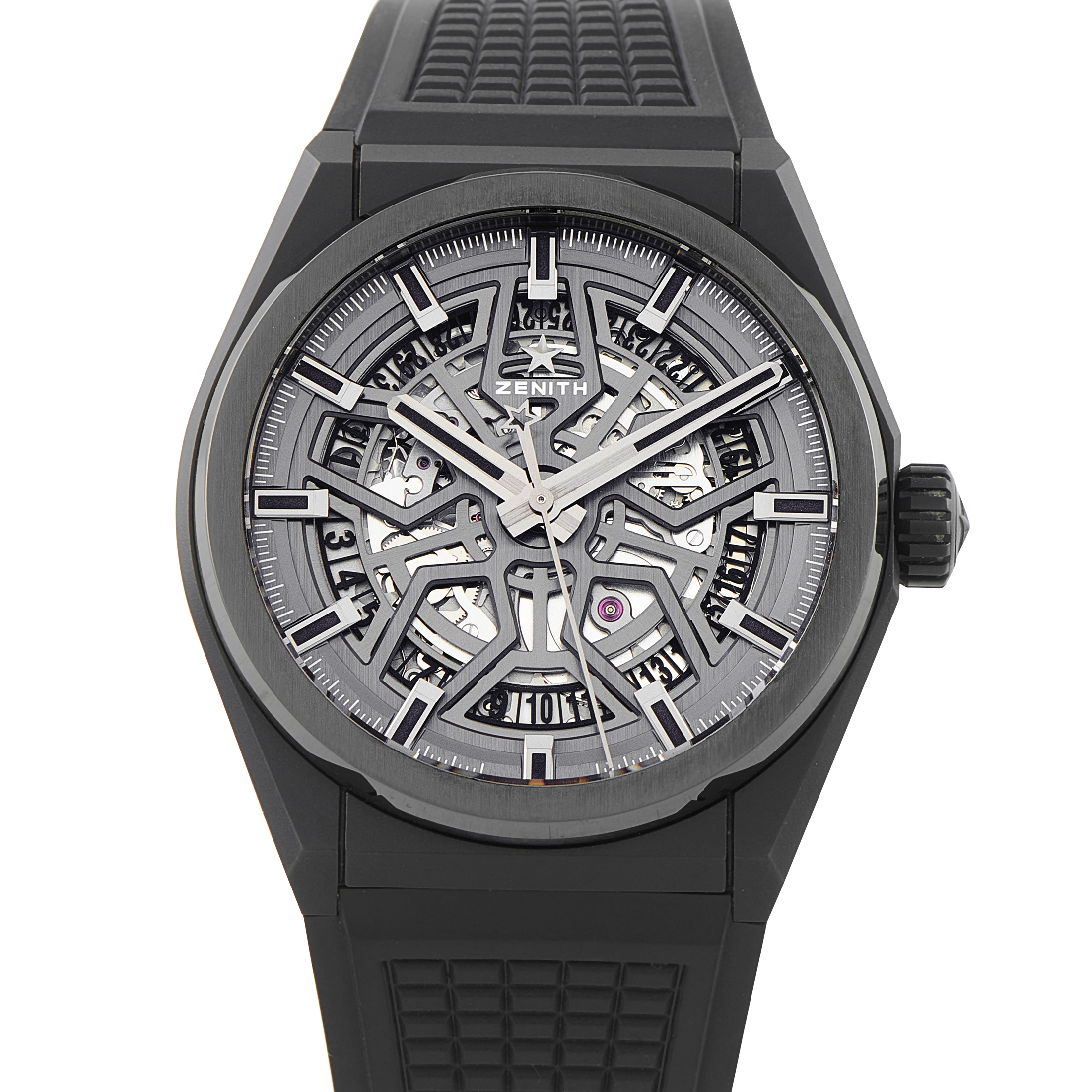 Zenith Defy Classic Black Ceramic Watch 49.9000.670/77.R782