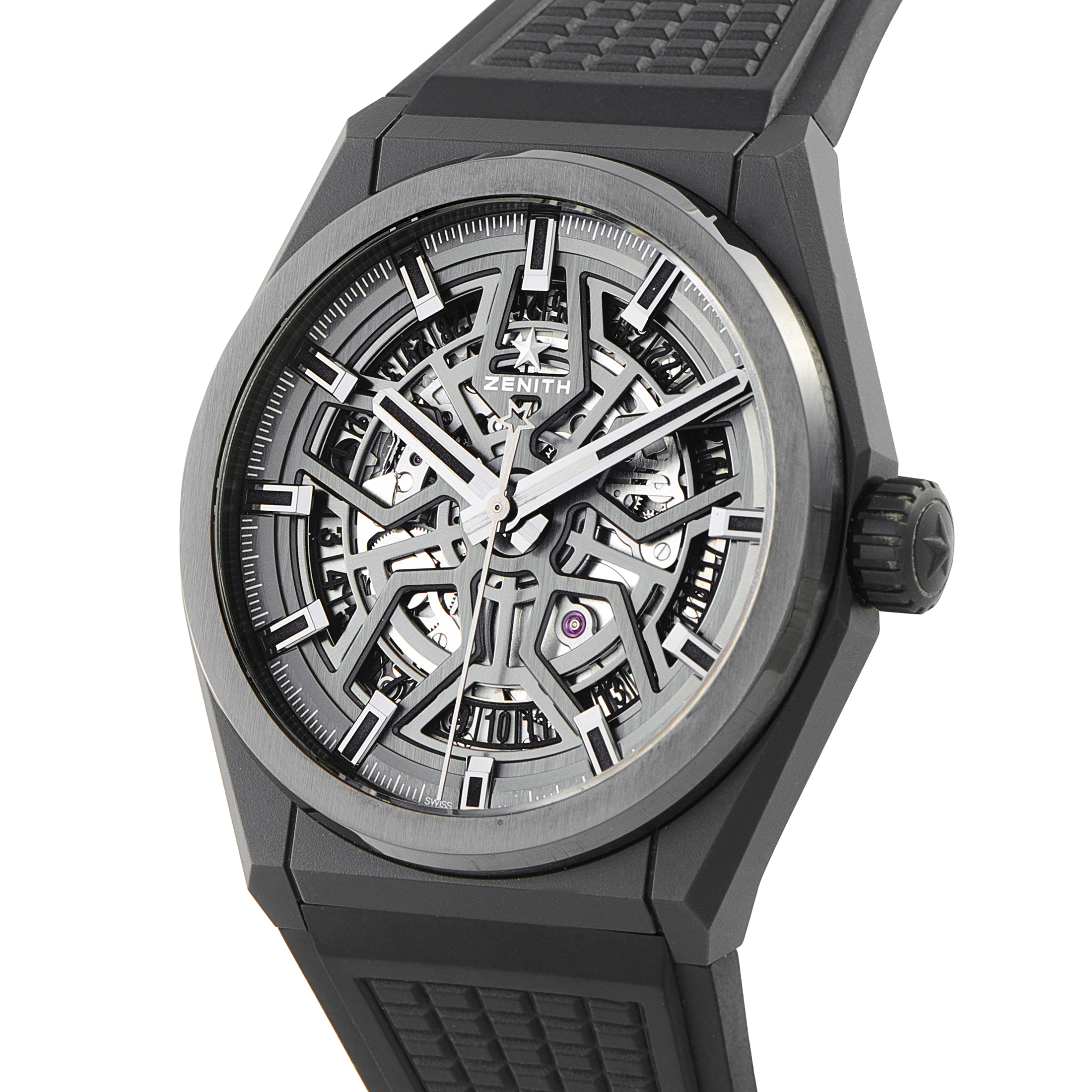 Zenith Defy Classic Black Ceramic Watch 49.9000.670/77.R782 - Image 2
