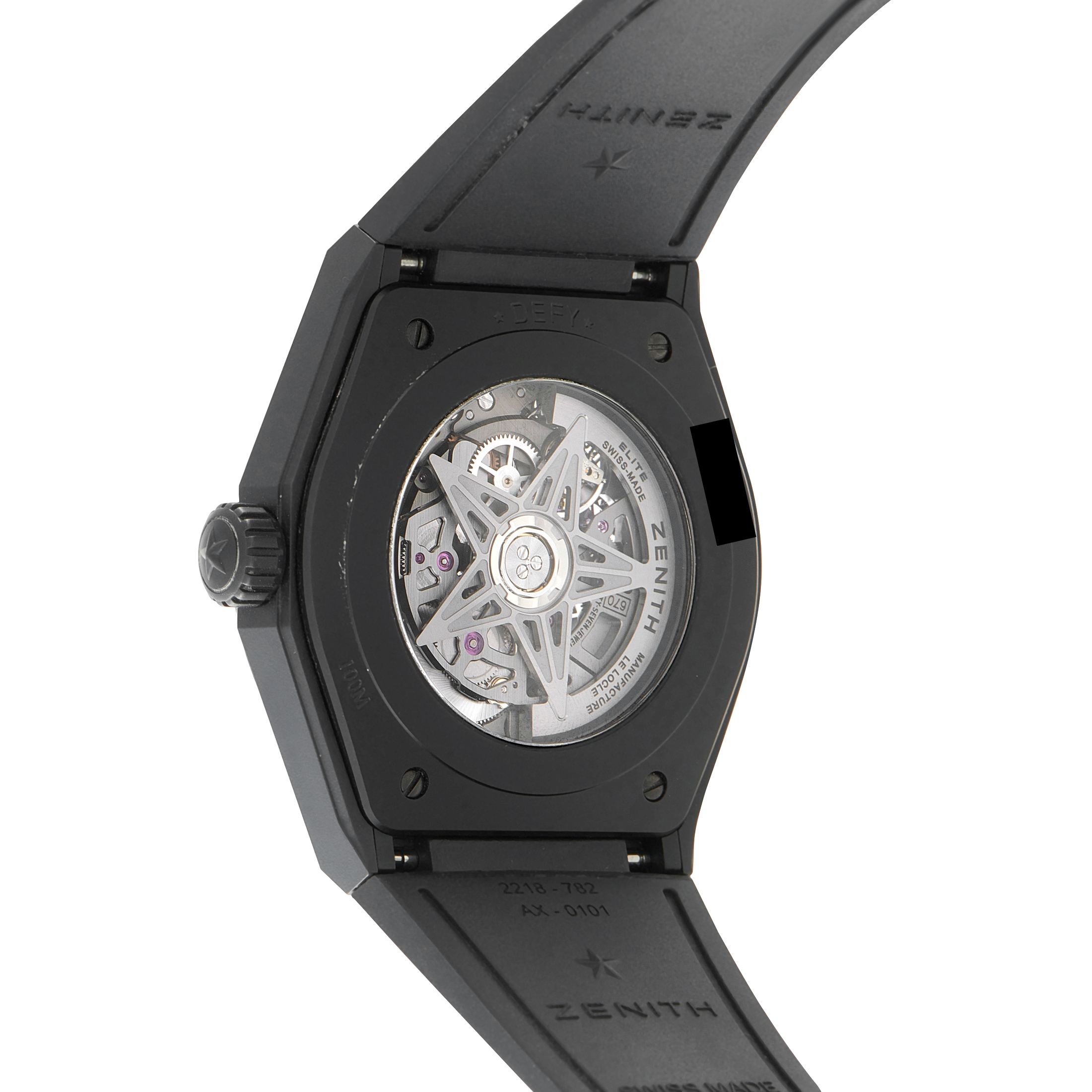 Zenith Defy Classic Black Ceramic Watch 49.9000.670/77.R782 - Image 3