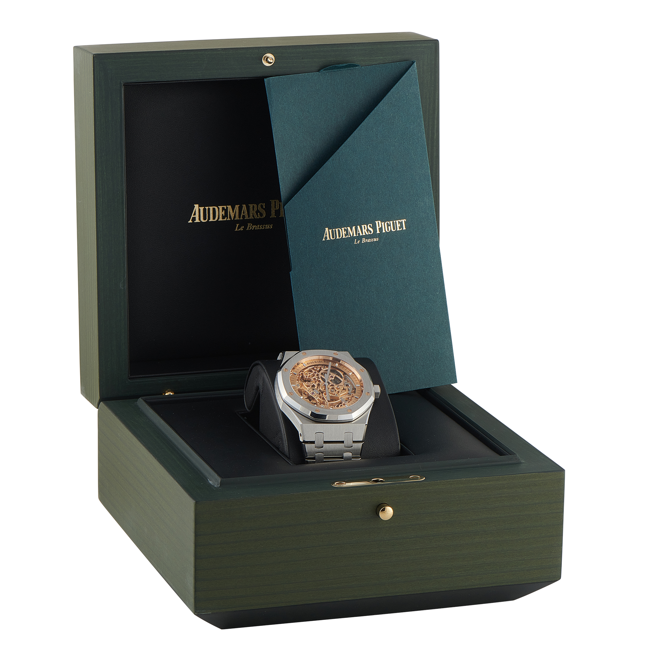 Audemars Piguet Royal Oak Double Balance Wheel Openworked Steel Watch 15407ST.OO.1220ST.02 - Image 5