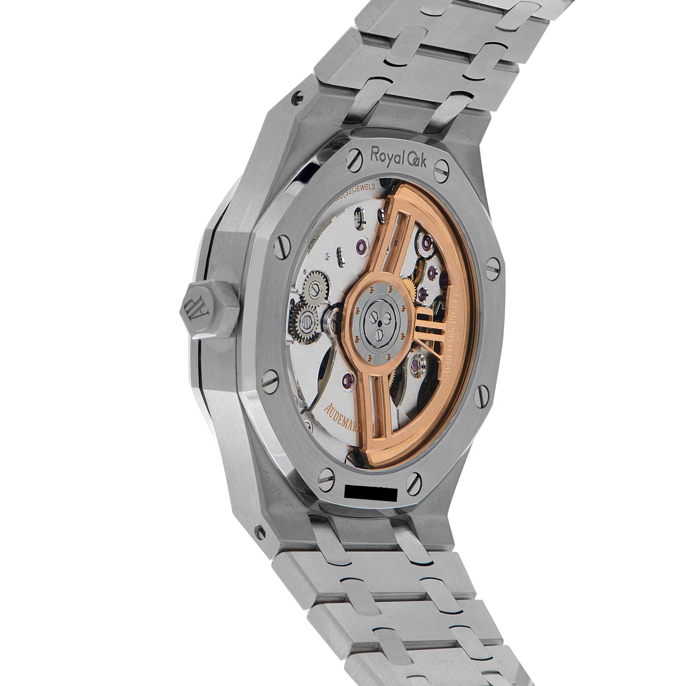 Audemars Piguet Royal Oak Black Dial Steel Watch 15510st.oo.1320st.07 - Image 3