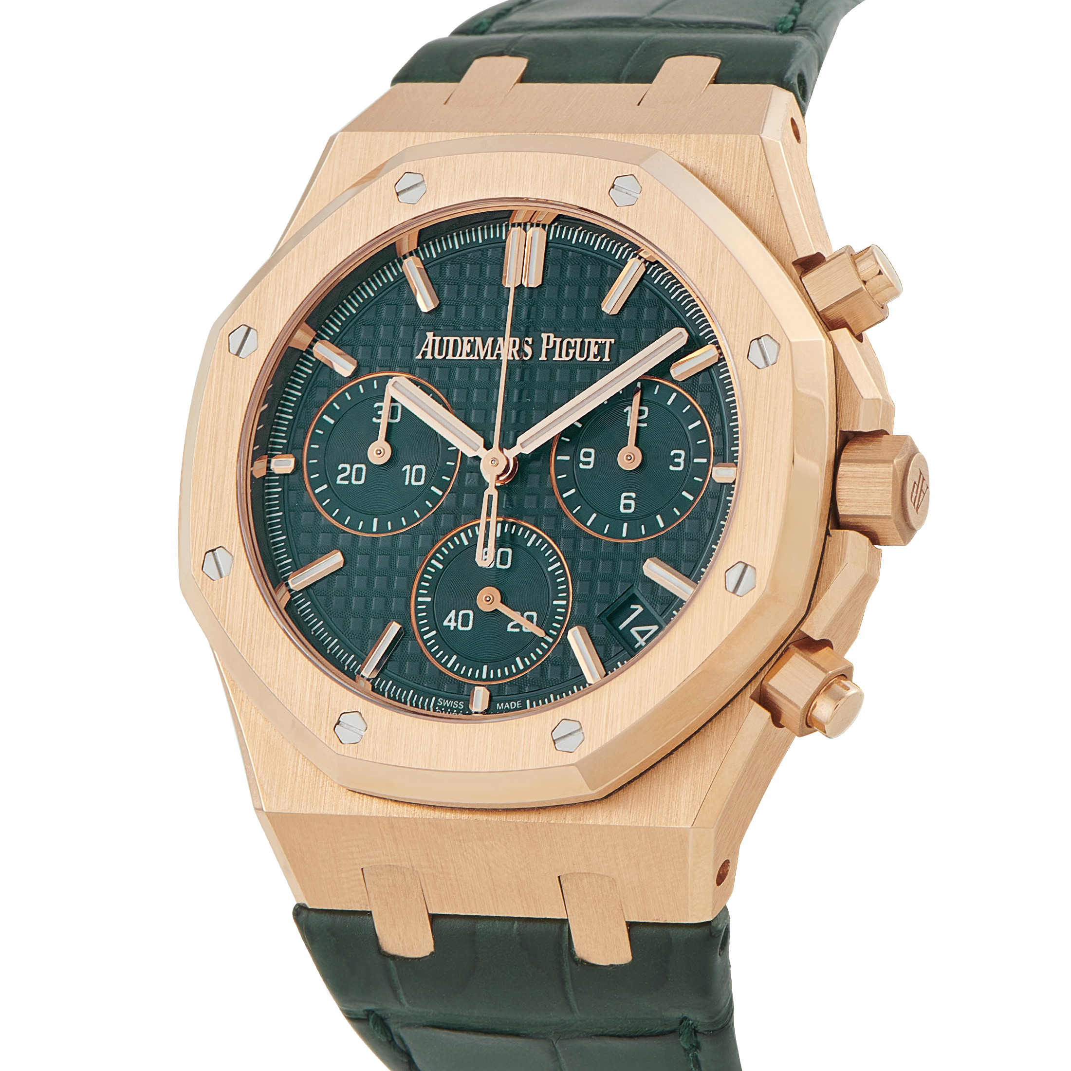 Audemars Piguet Royal Oak Chronograph 18k Rose Gold Watch 26240OR - Image 2