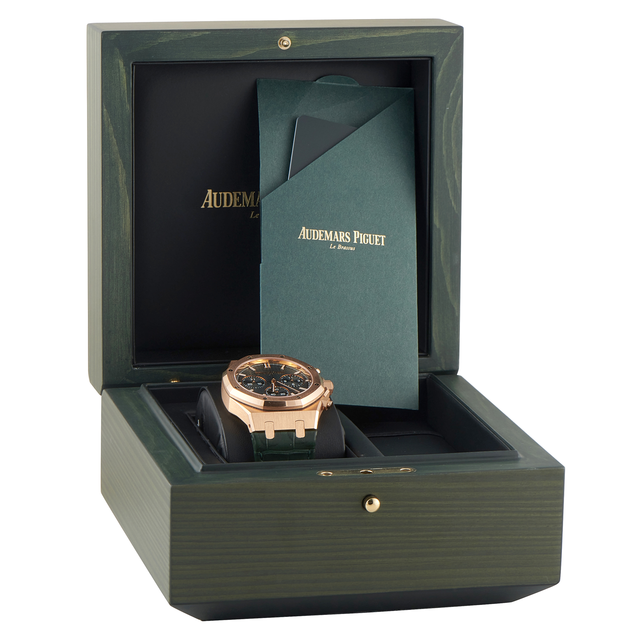 Audemars Piguet Royal Oak Chronograph 18k Rose Gold Watch 26240OR - Image 5