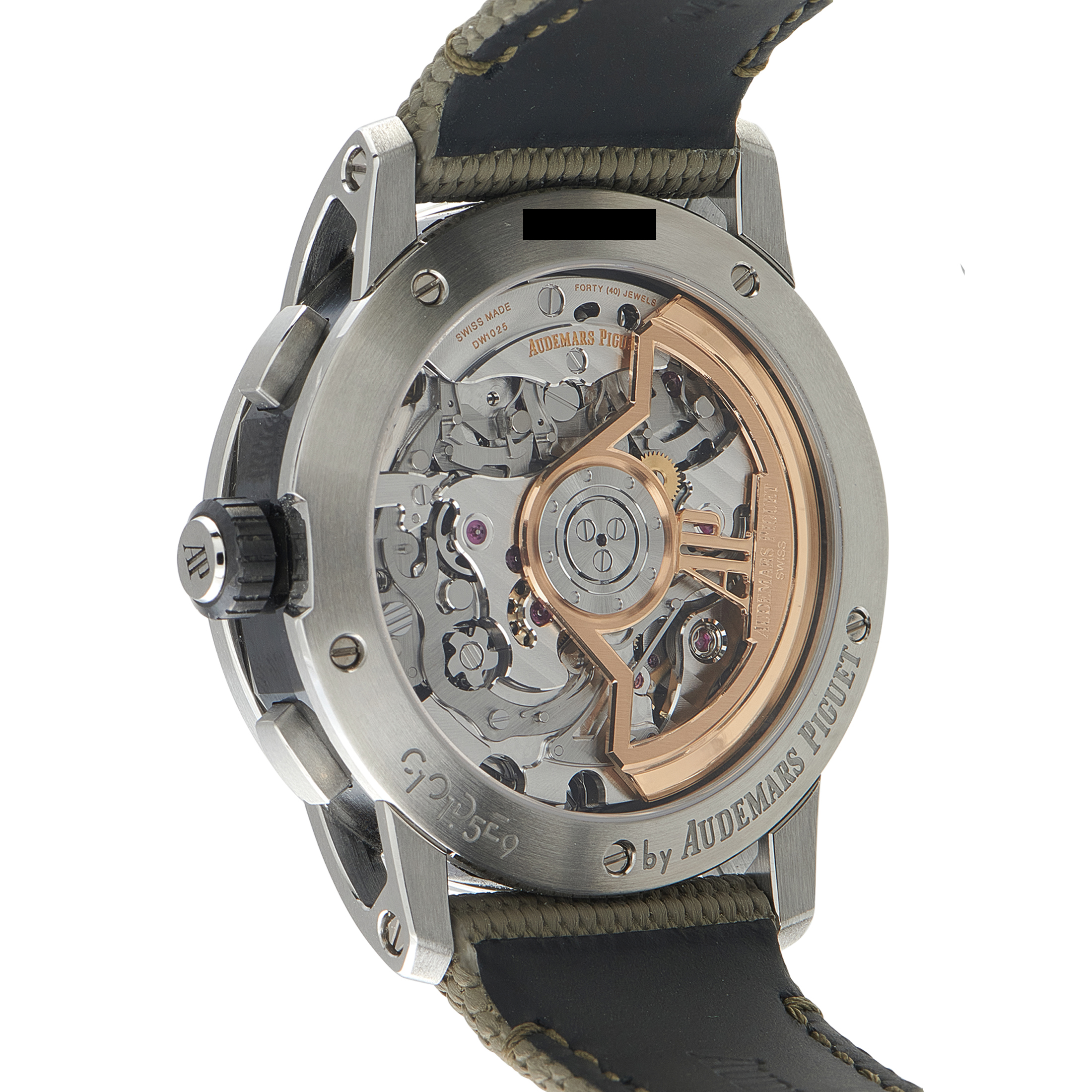 Audemars Piguet Code 11.59 Chronograph Steel and Black Ceramic Watch 26393QT.OO.A064KB.01 - Image 3