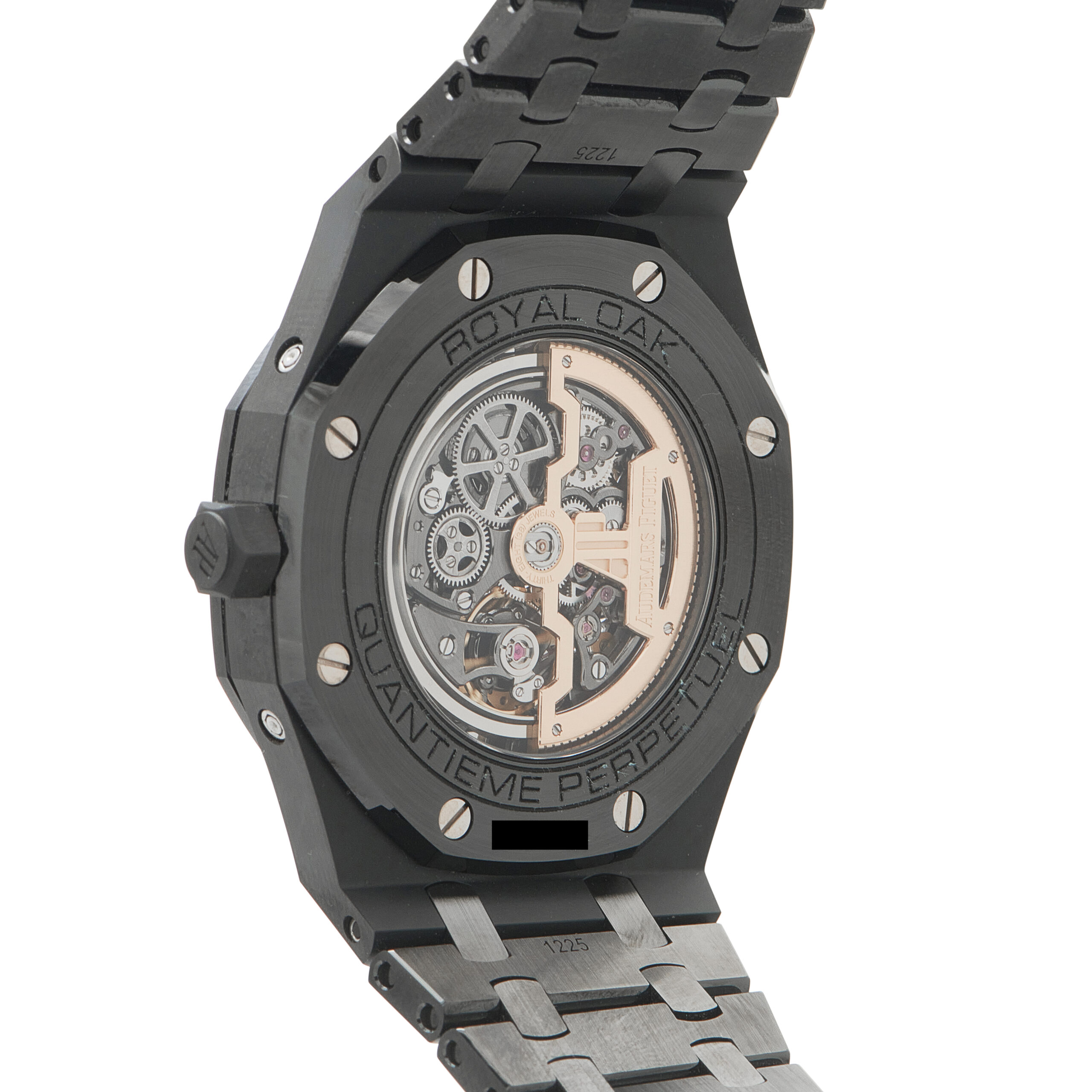 Audemars Piguet Royal Oak Perpetual Calendar Openworked Ceramic Watch 26585CE - Image 3