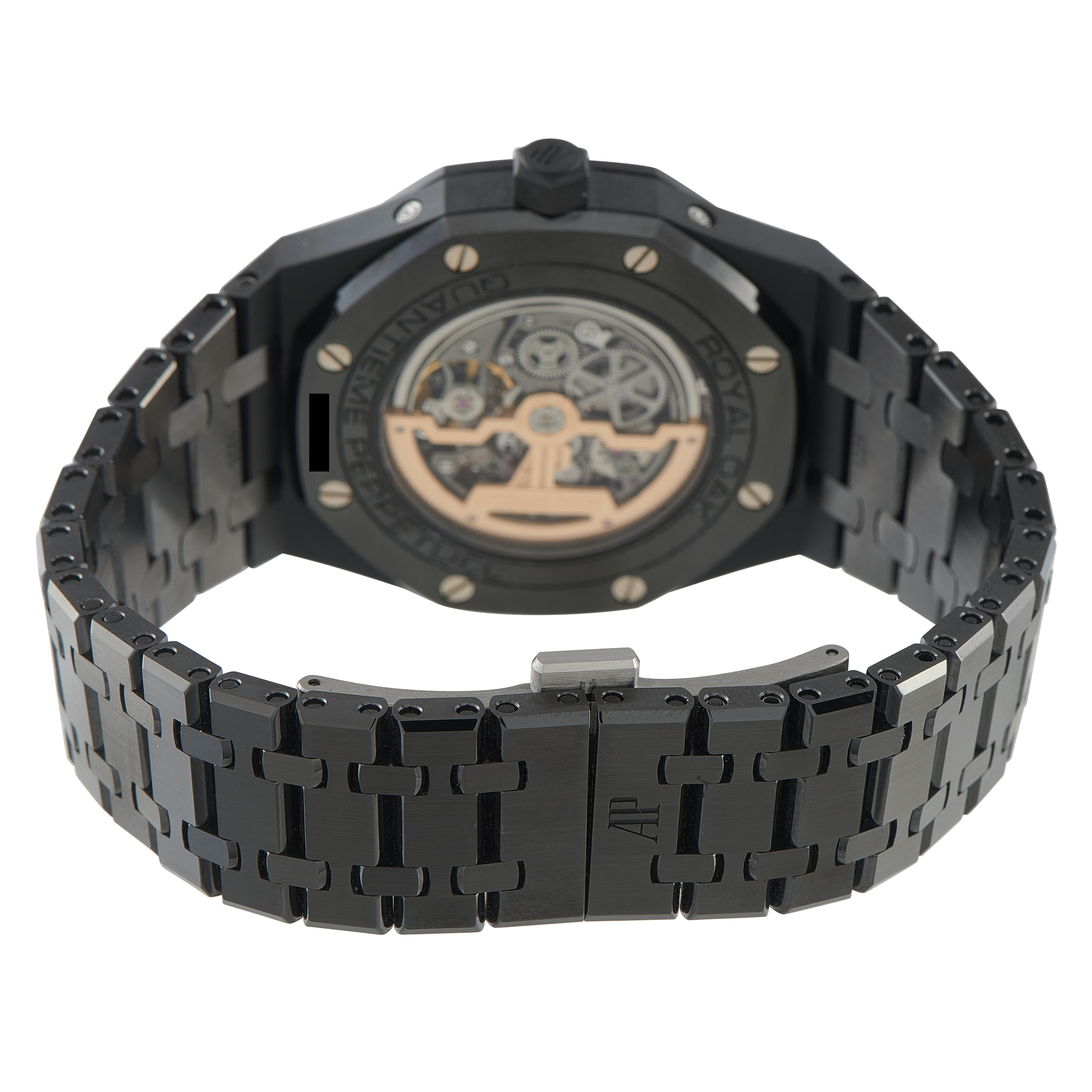 Audemars Piguet Royal Oak Perpetual Calendar Openworked Ceramic Watch 26585CE - Image 4