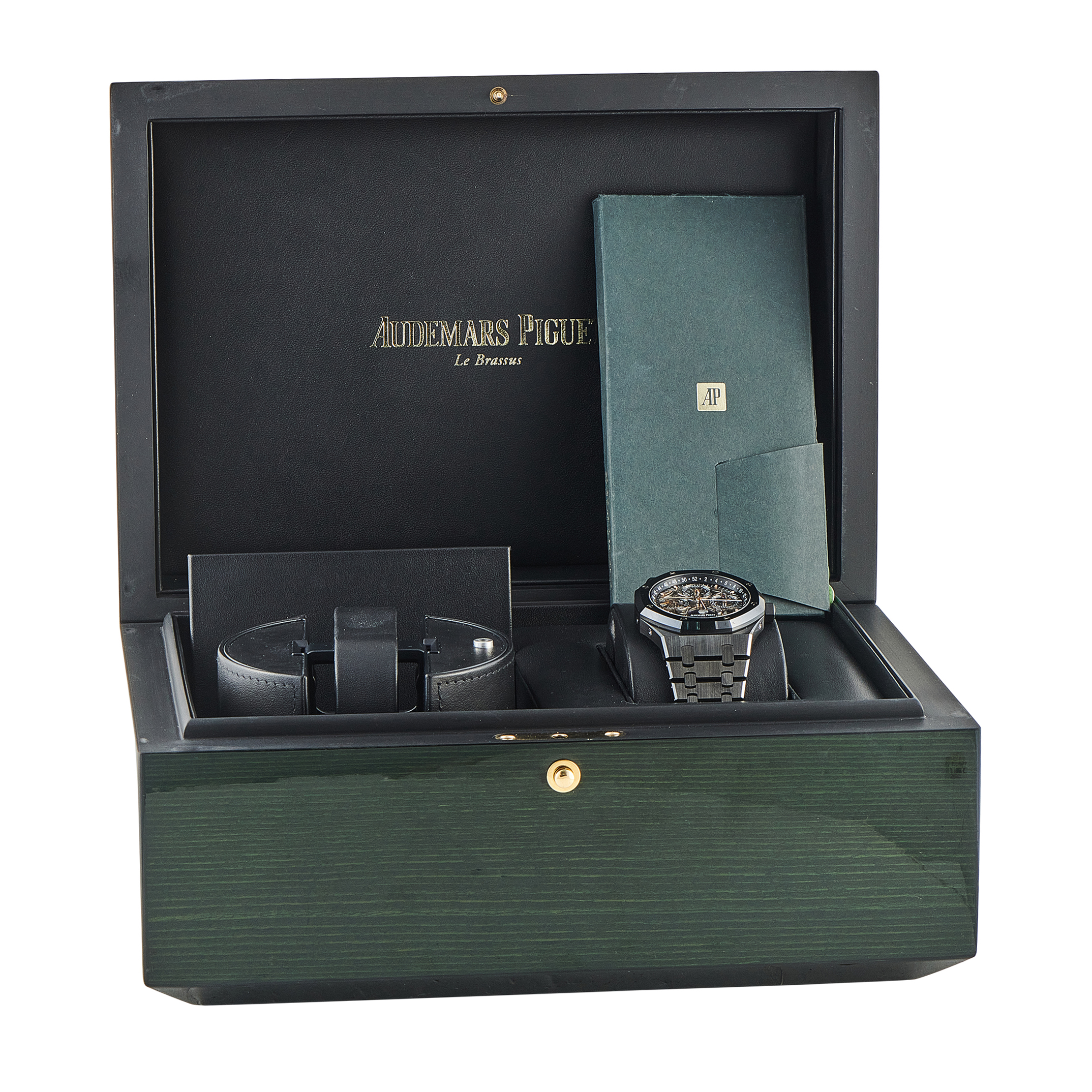 Audemars Piguet Royal Oak Perpetual Calendar Openworked Ceramic Watch 26585CE - Image 5
