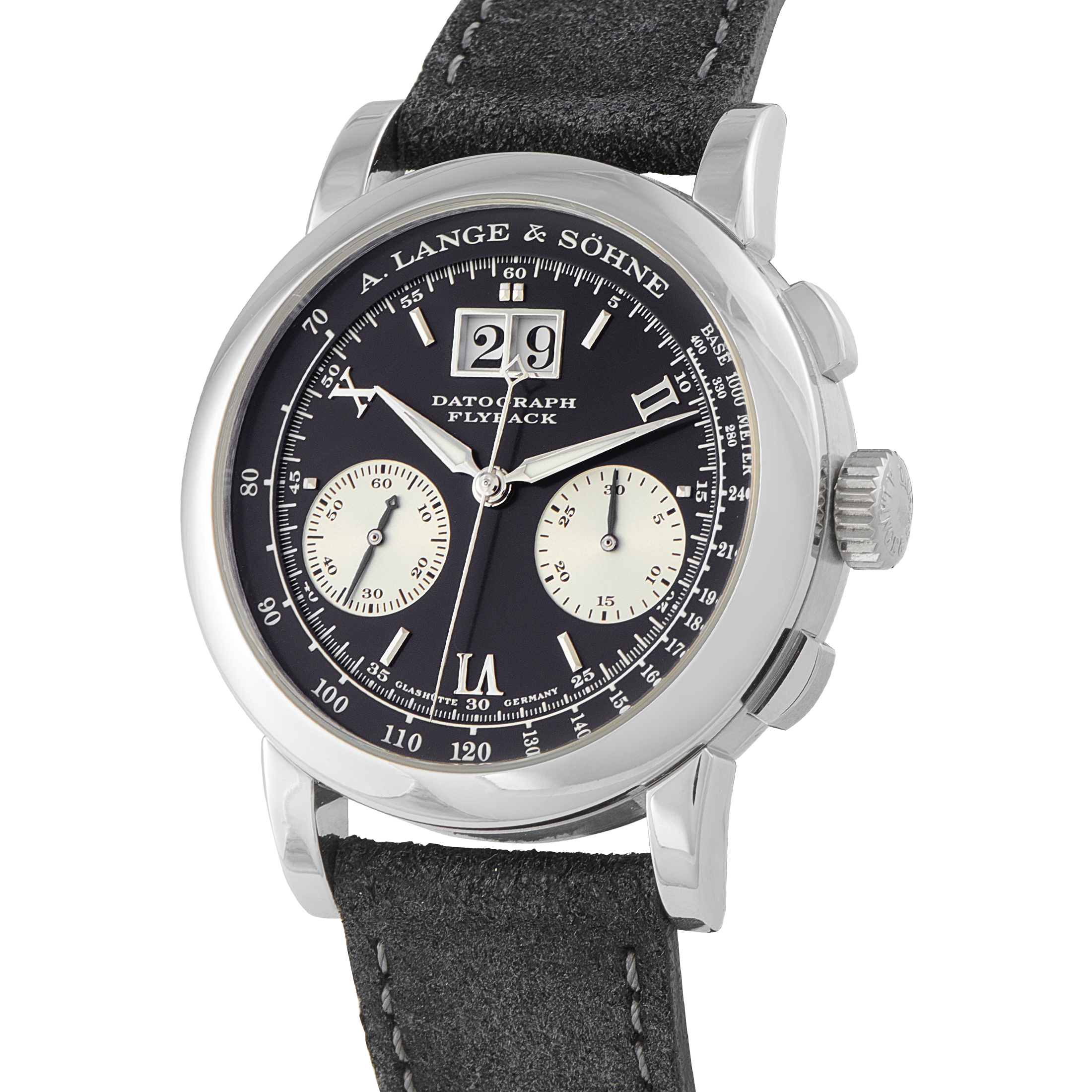 A. Lange & Sohne Datograph Platinum Watch 403.035 - Image 2