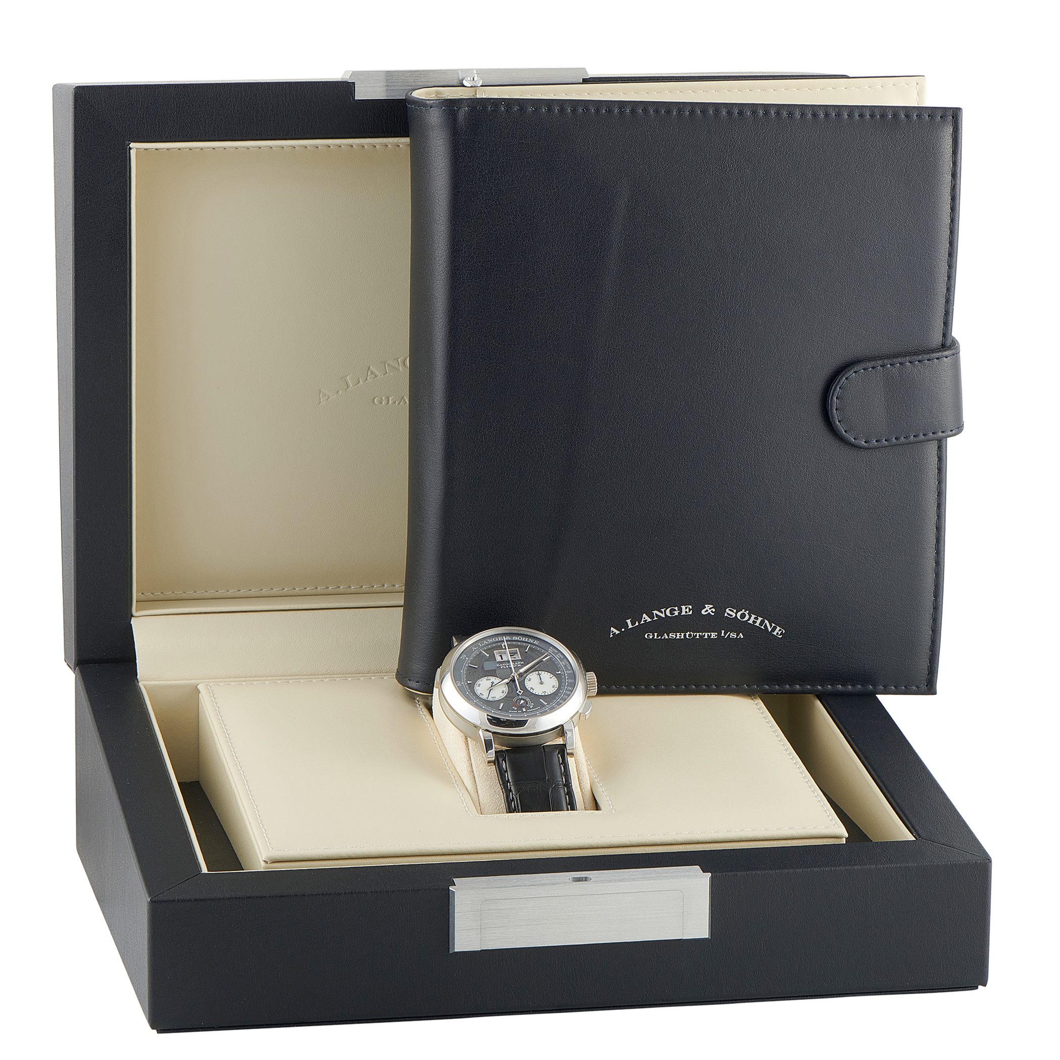 A. Lange & Sohne Datograph Up/Down Lumen Platinum Watch 405.034 - Image 5