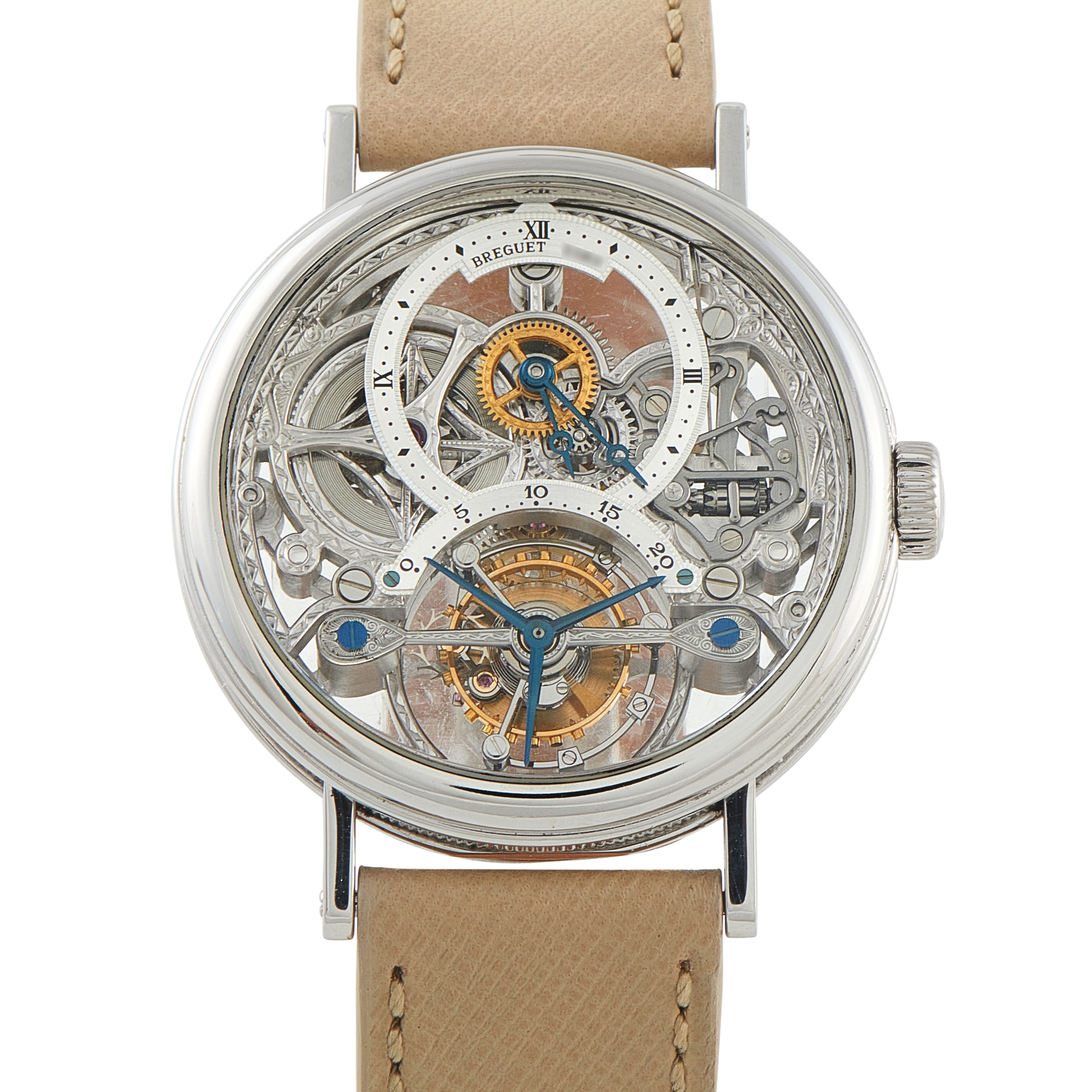 Breguet Classique Complications Tourbillon Platinum Watch 3355