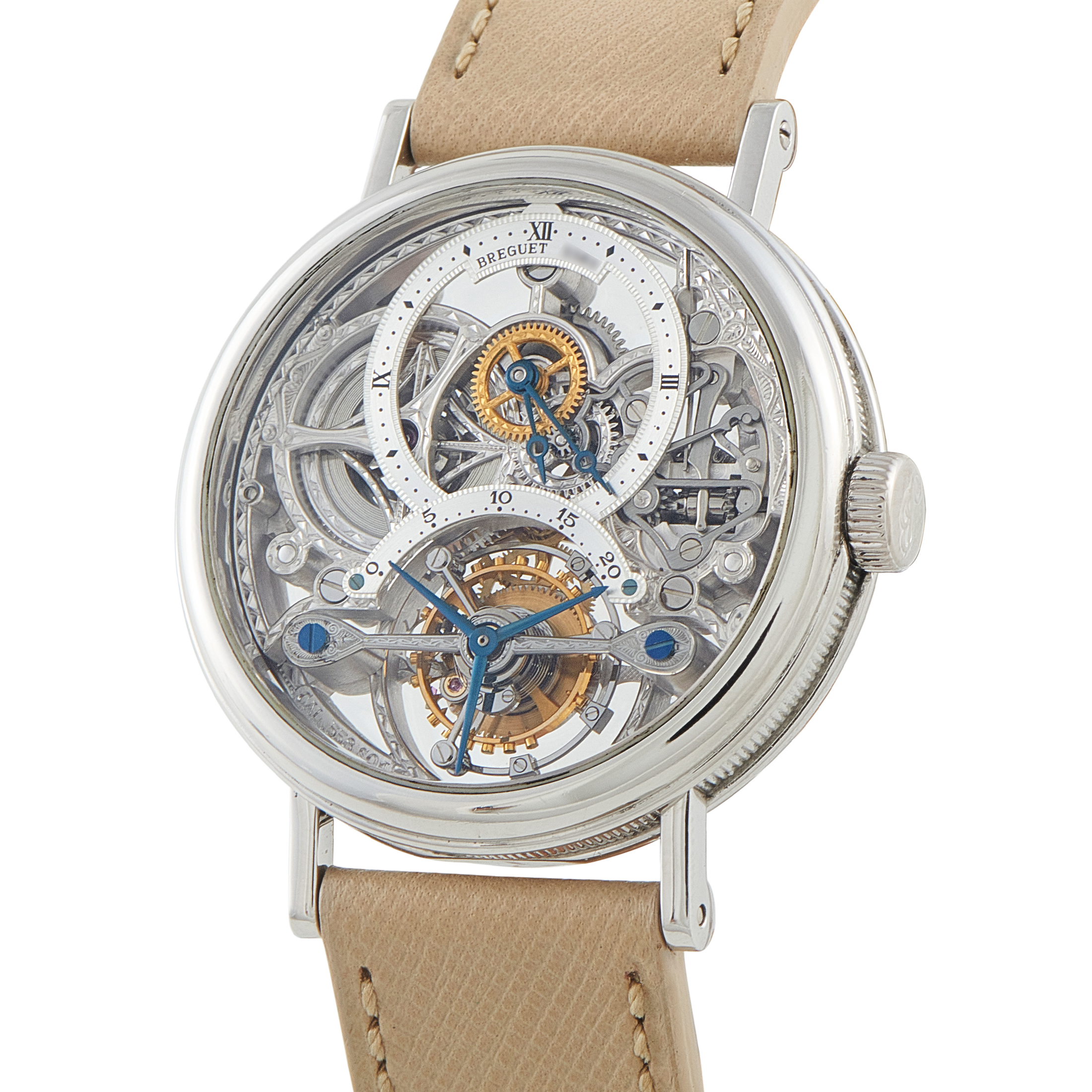 Breguet Classique Complications Tourbillon Platinum Watch 3355 - Image 2