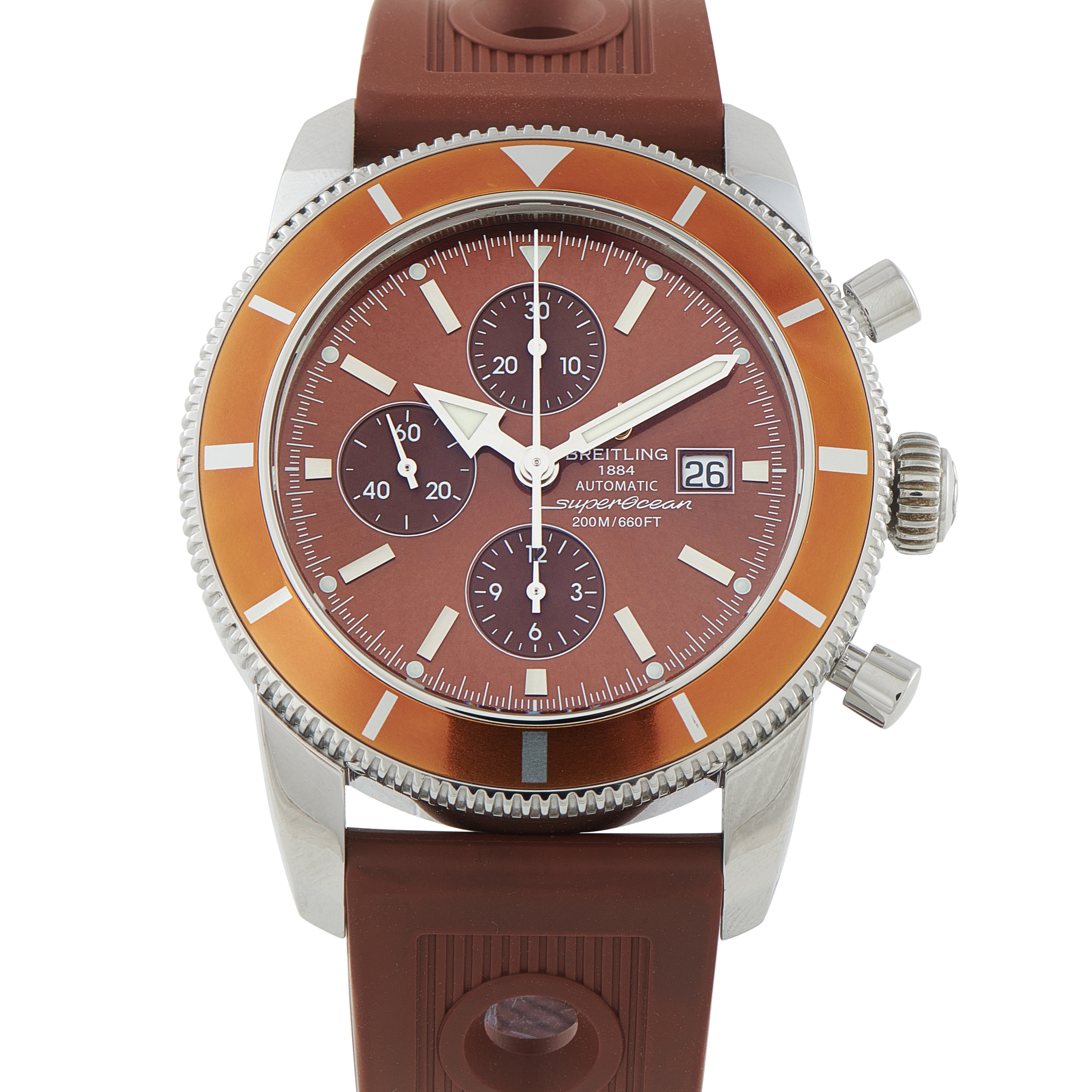 Breitling Superocean Heritage Chronograph 46 Bronze Dial Steel Watch A13320